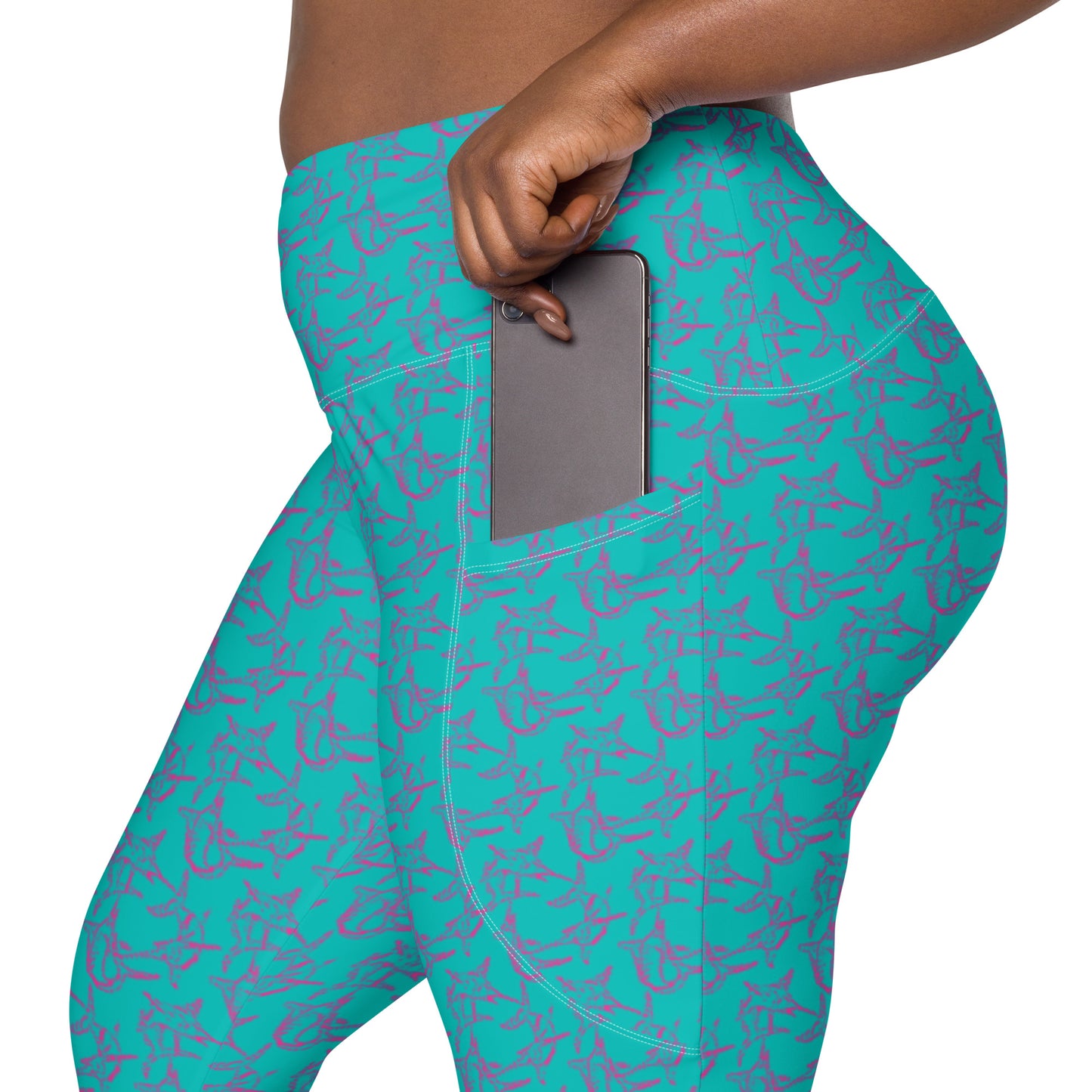 Grand Slam Crossover leggings with pockets