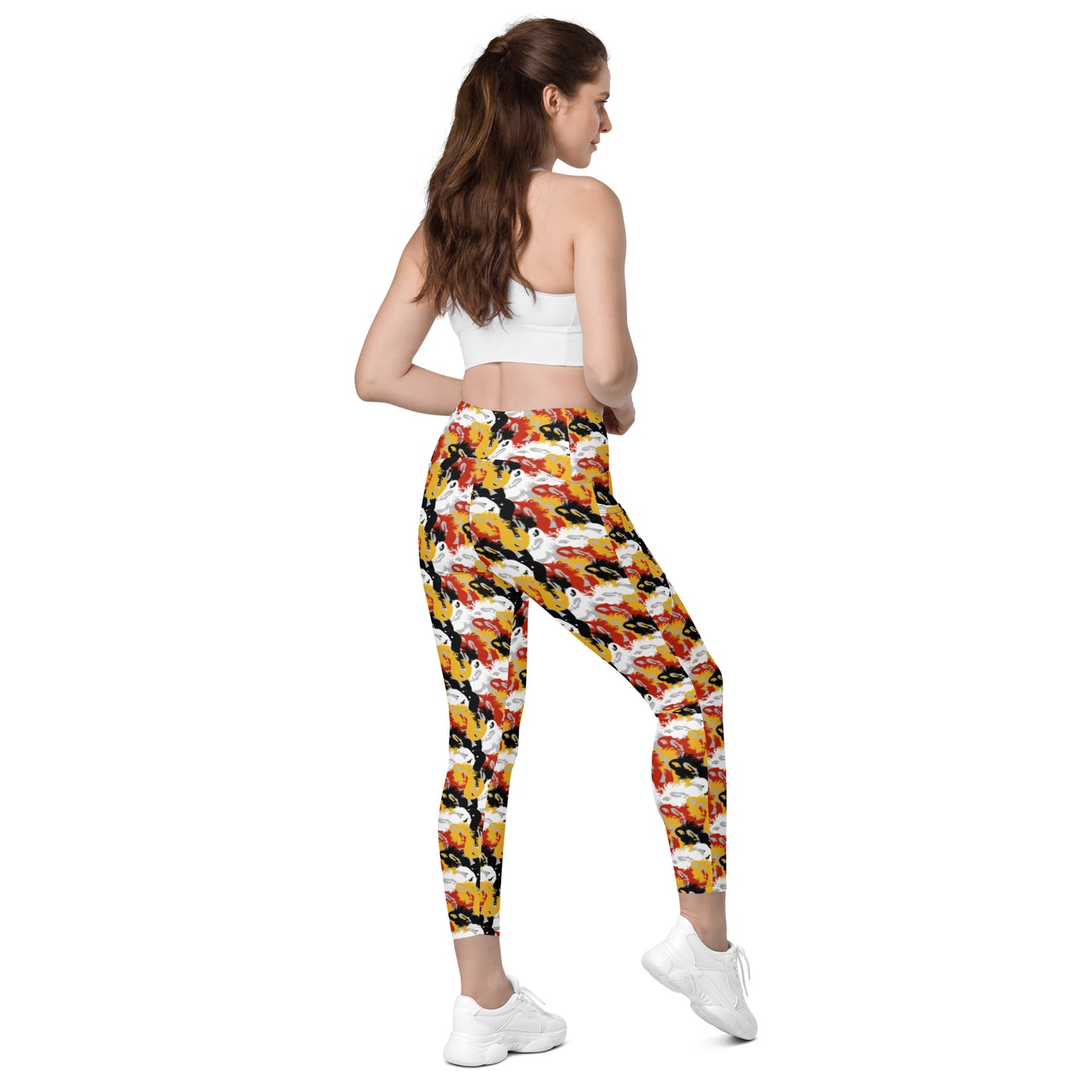 Shadow Siren MD camo Crossover leggings with pockets