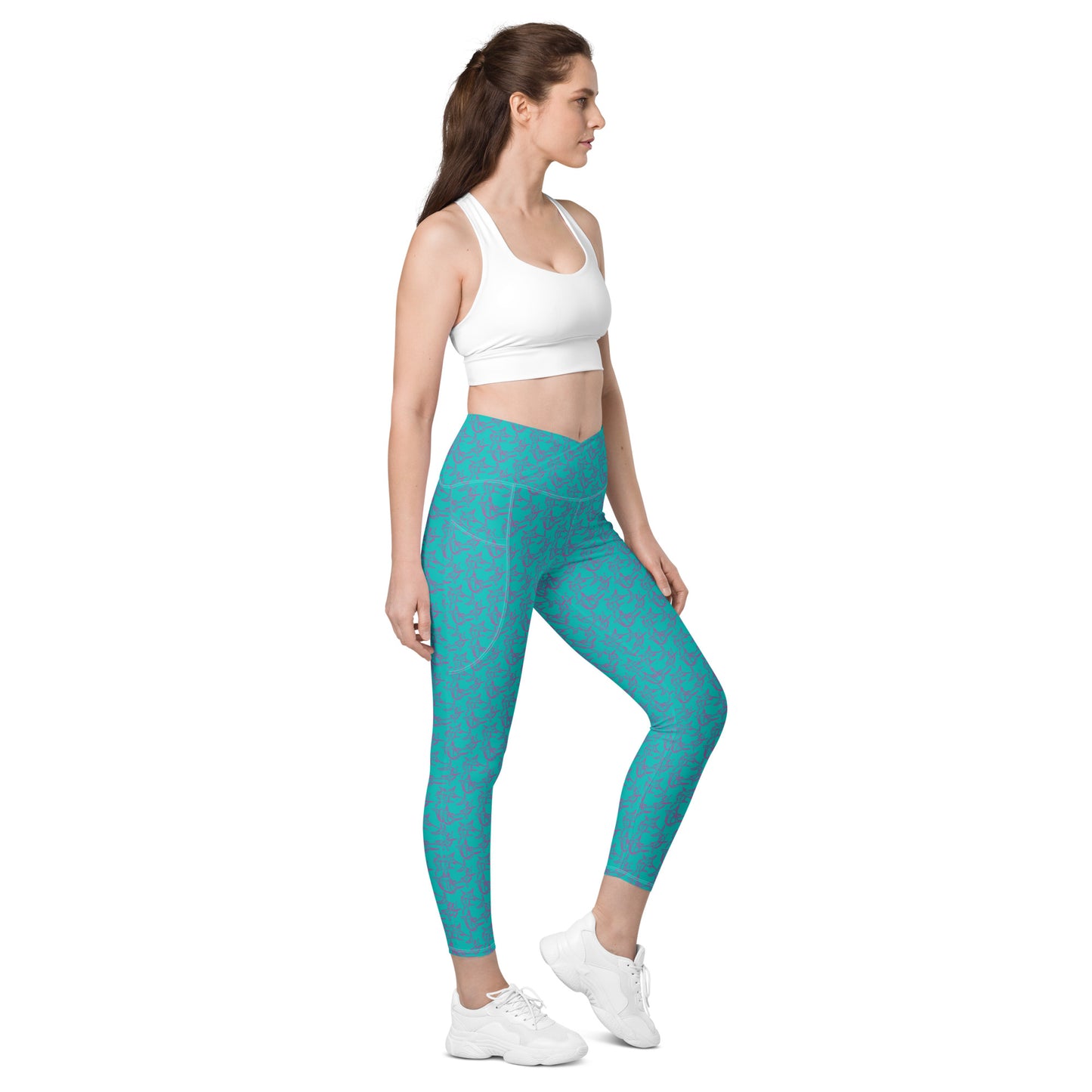Grand Slam Crossover leggings with pockets
