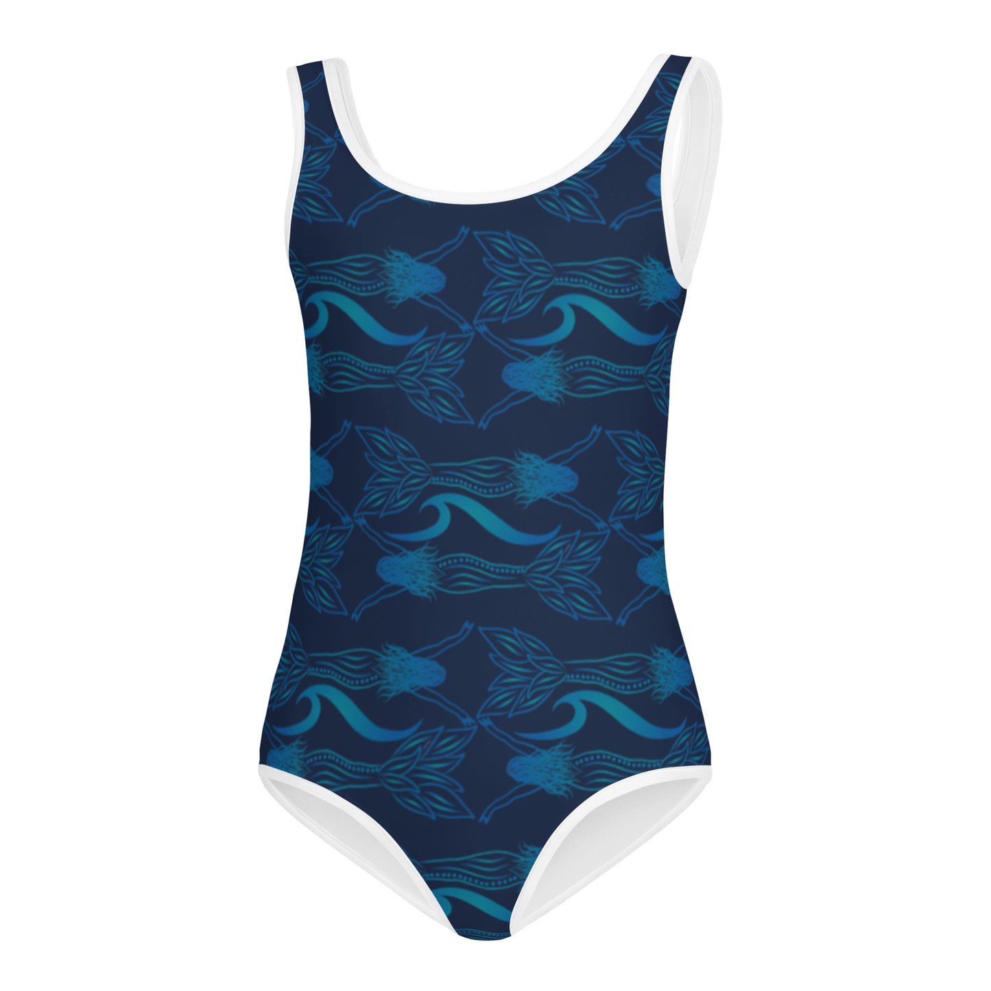 Currently All-Over Print Kids Swimsuit