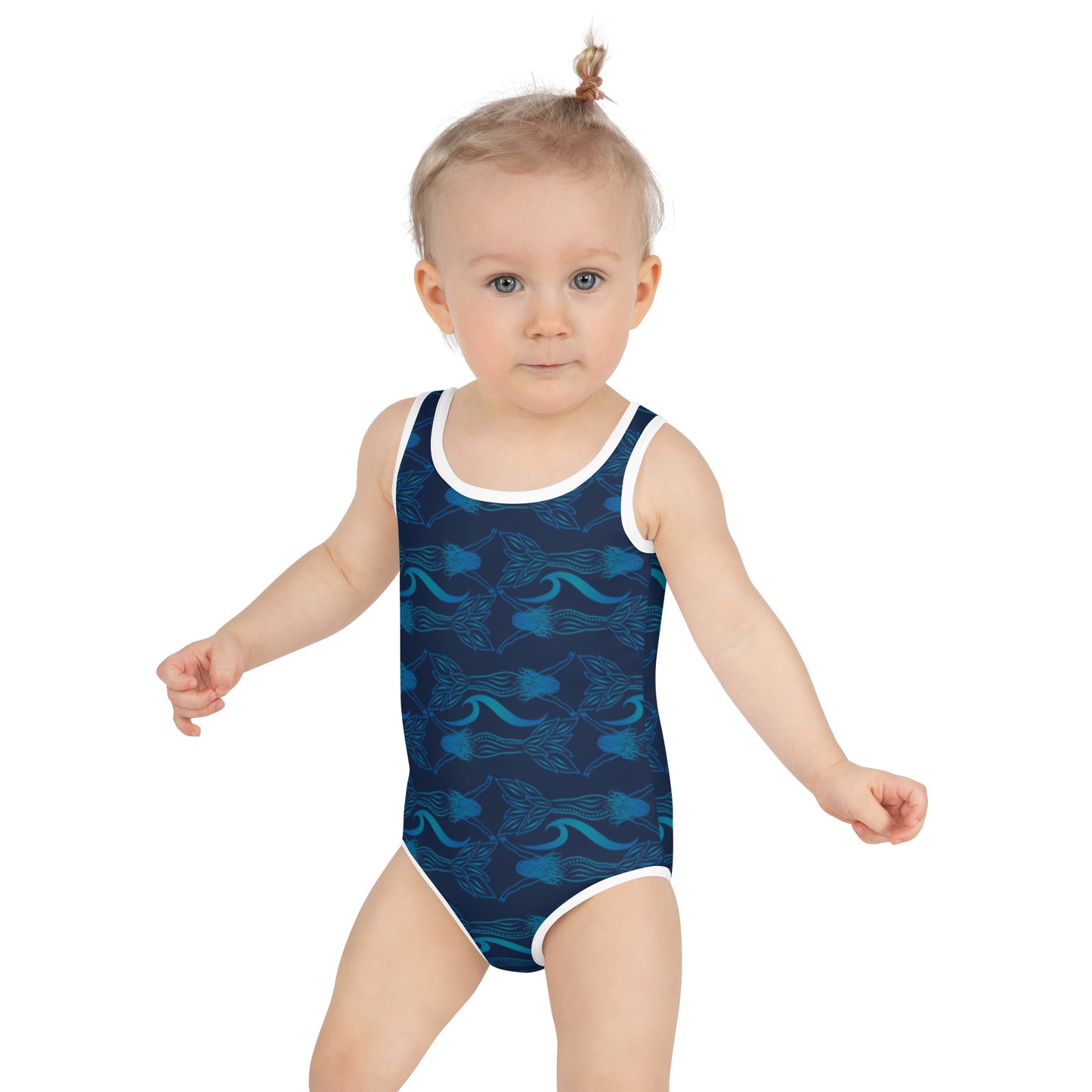 Currently All-Over Print Kids Swimsuit