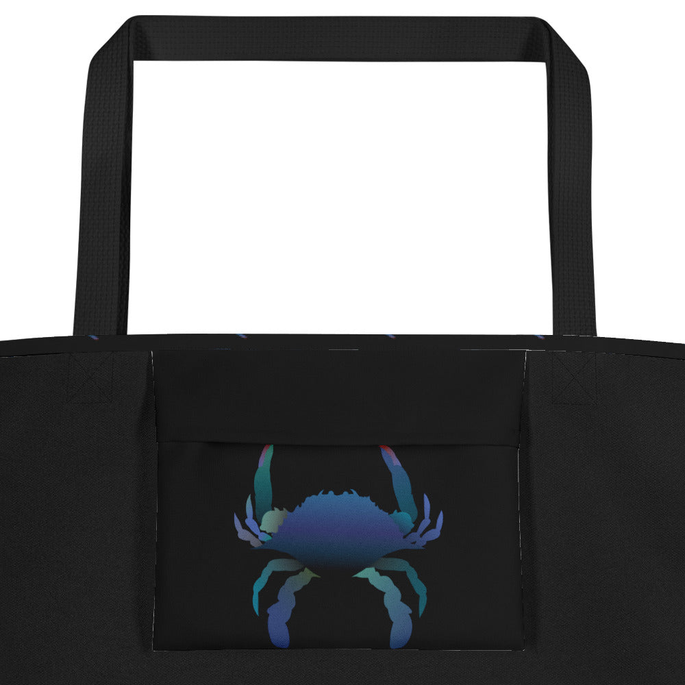 Bushels of Fun All-Over Print Large Tote Bag