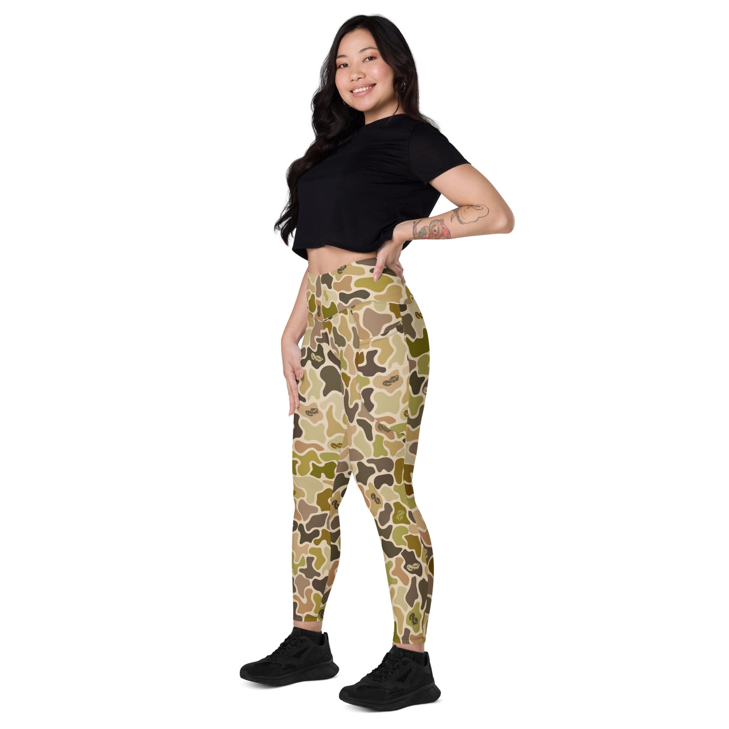 Siren duck camo Leggings with pockets