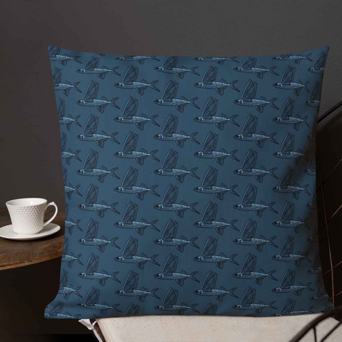 Marlin sketch Premium Pillow