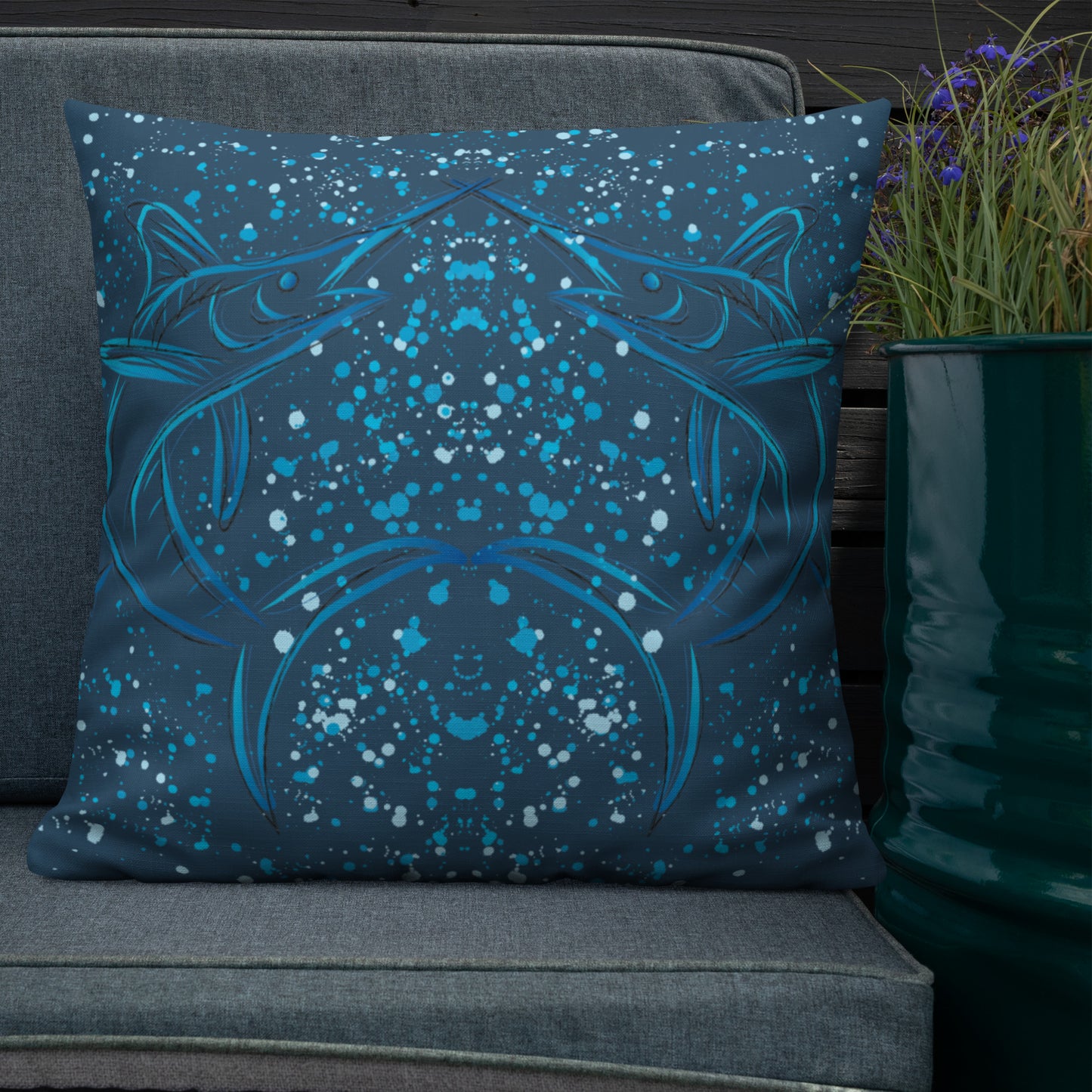 Marlin sketch Premium Pillow