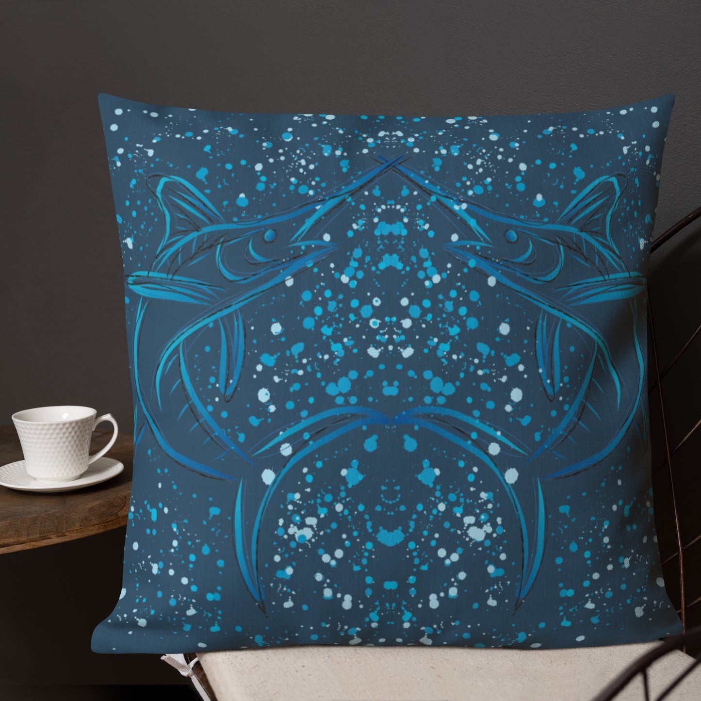 Marlin sketch Premium Pillow