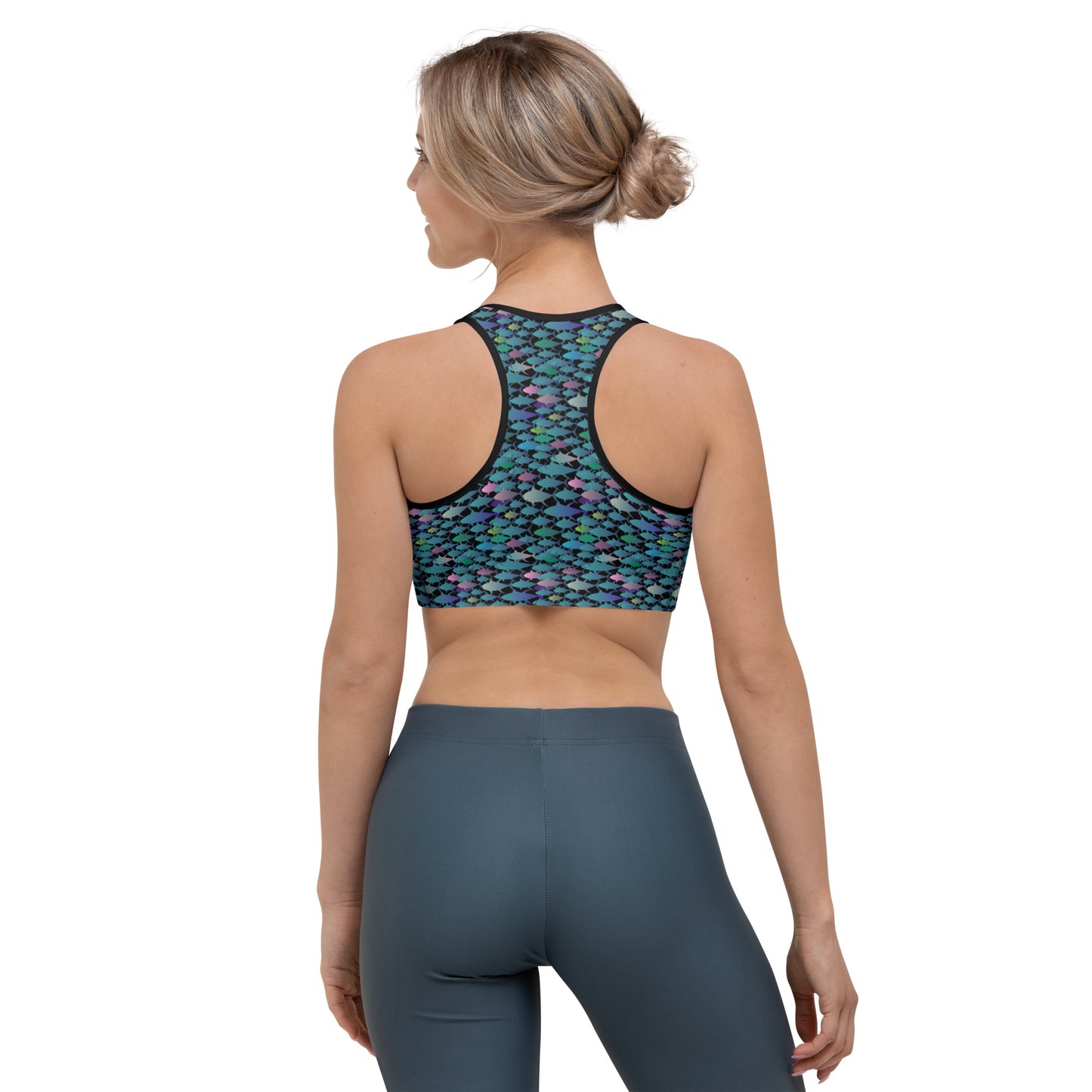 Technicolor Tuna Sports bra