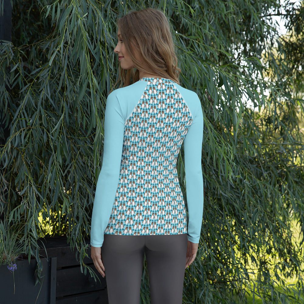 Bunch of boobies Women's Rash Guard
