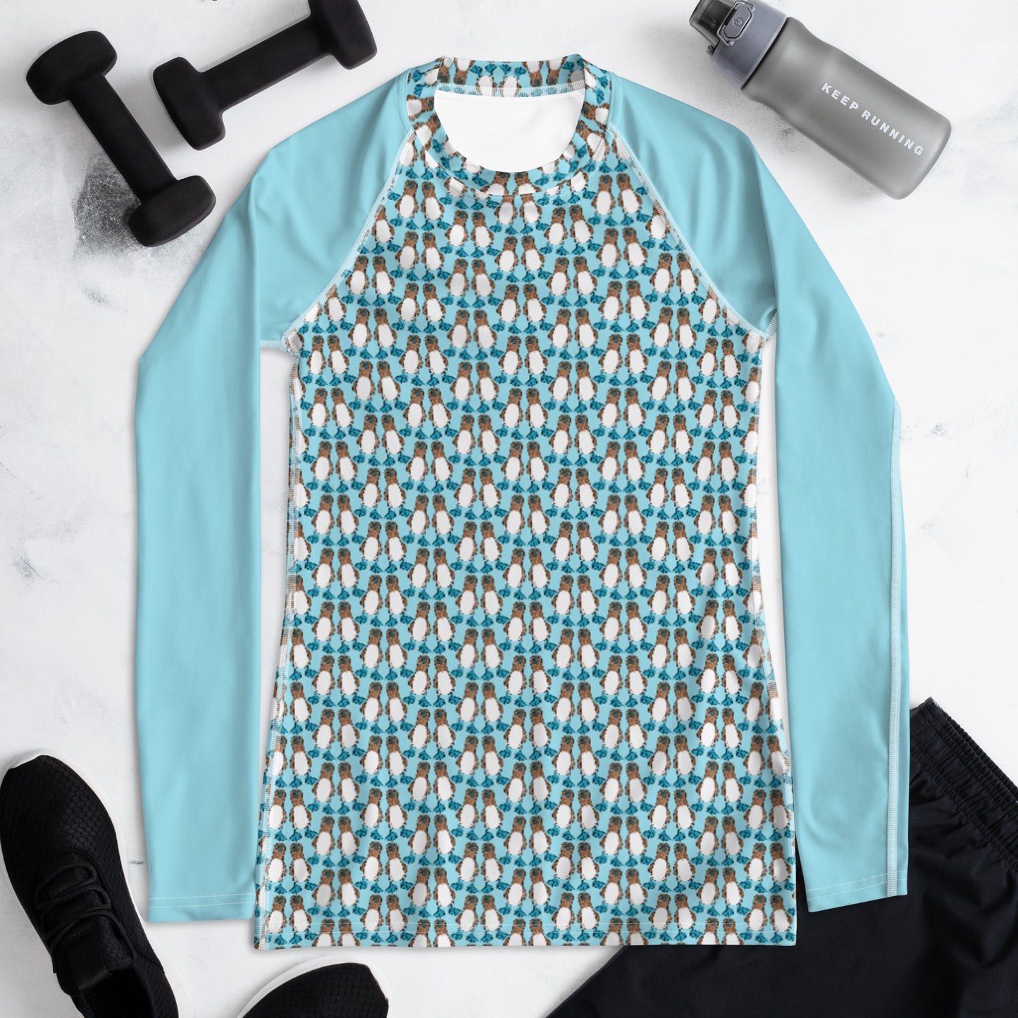 Bunch of boobies Women's Rash Guard