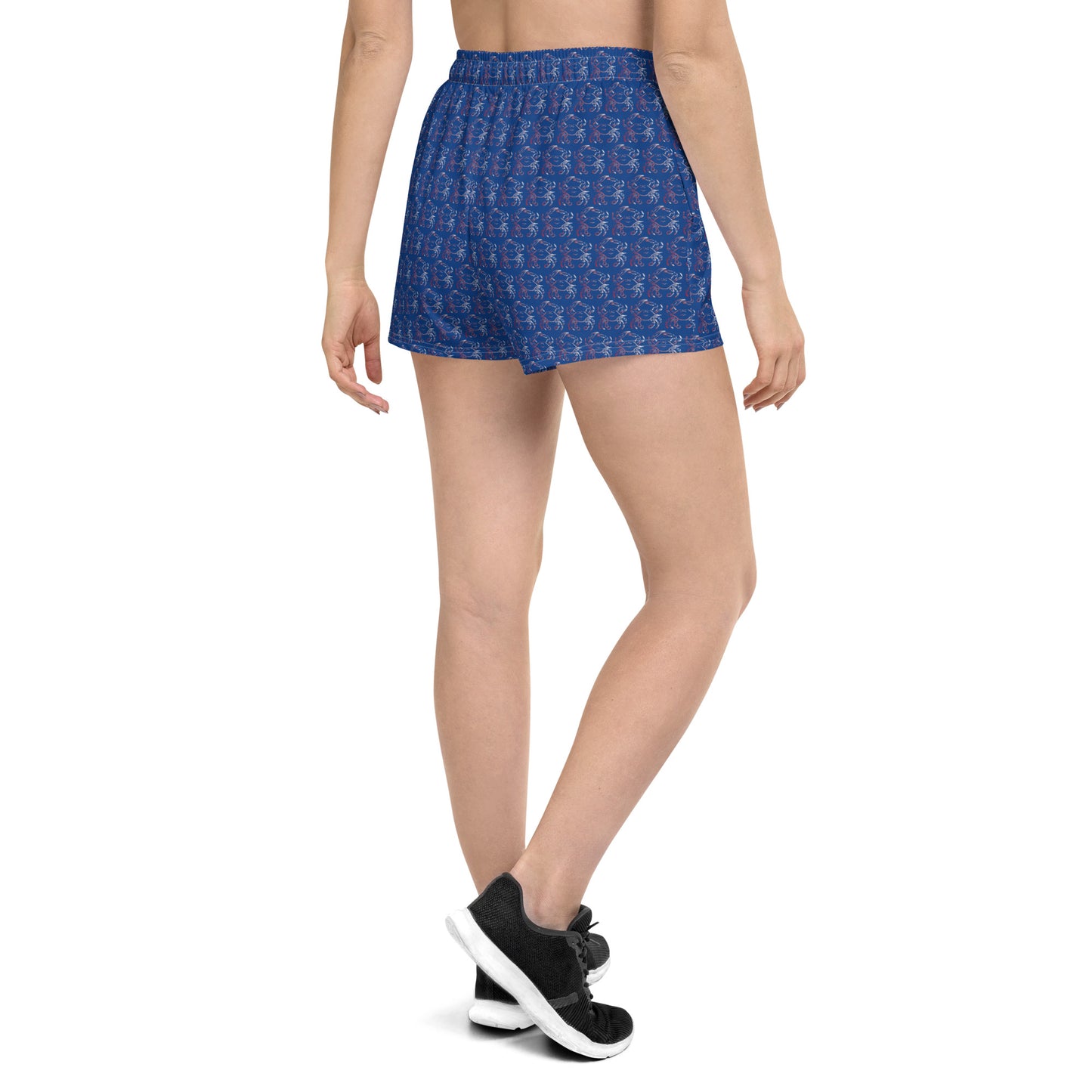 Crab Feast Women’s Recycled Athletic Shorts