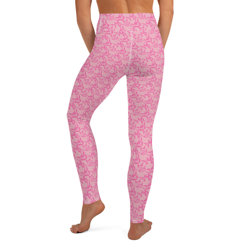 Slam pattern Yoga Leggings