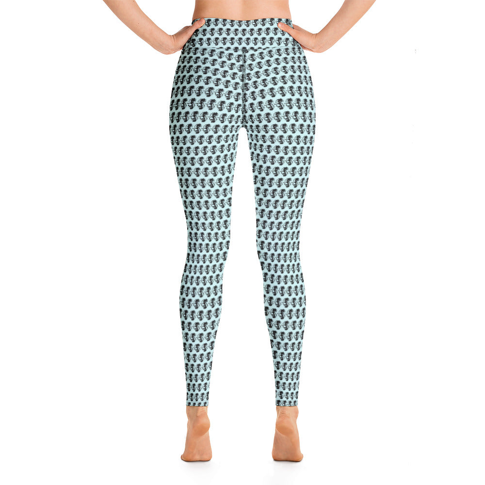Get Sum mermaid print Yoga Leggings
