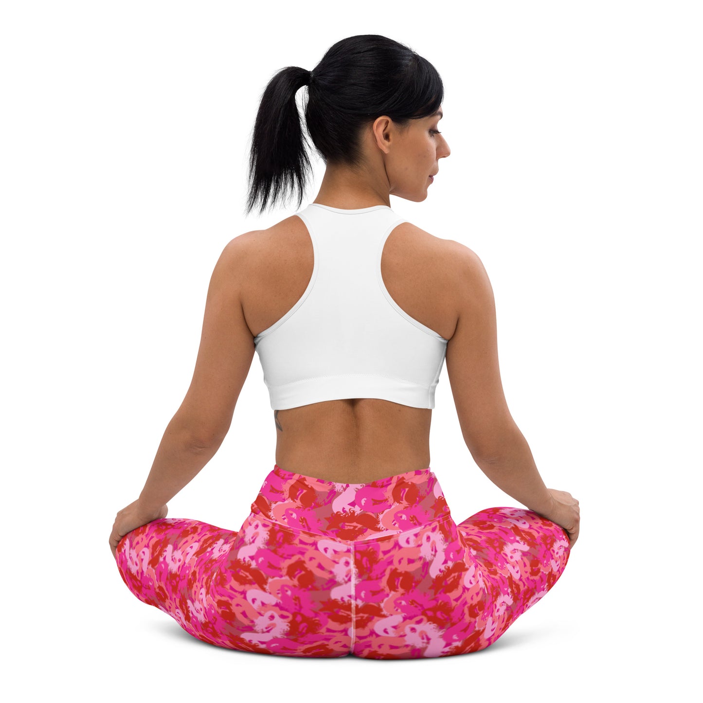 Siren Camo limited Valentines color Yoga Leggings