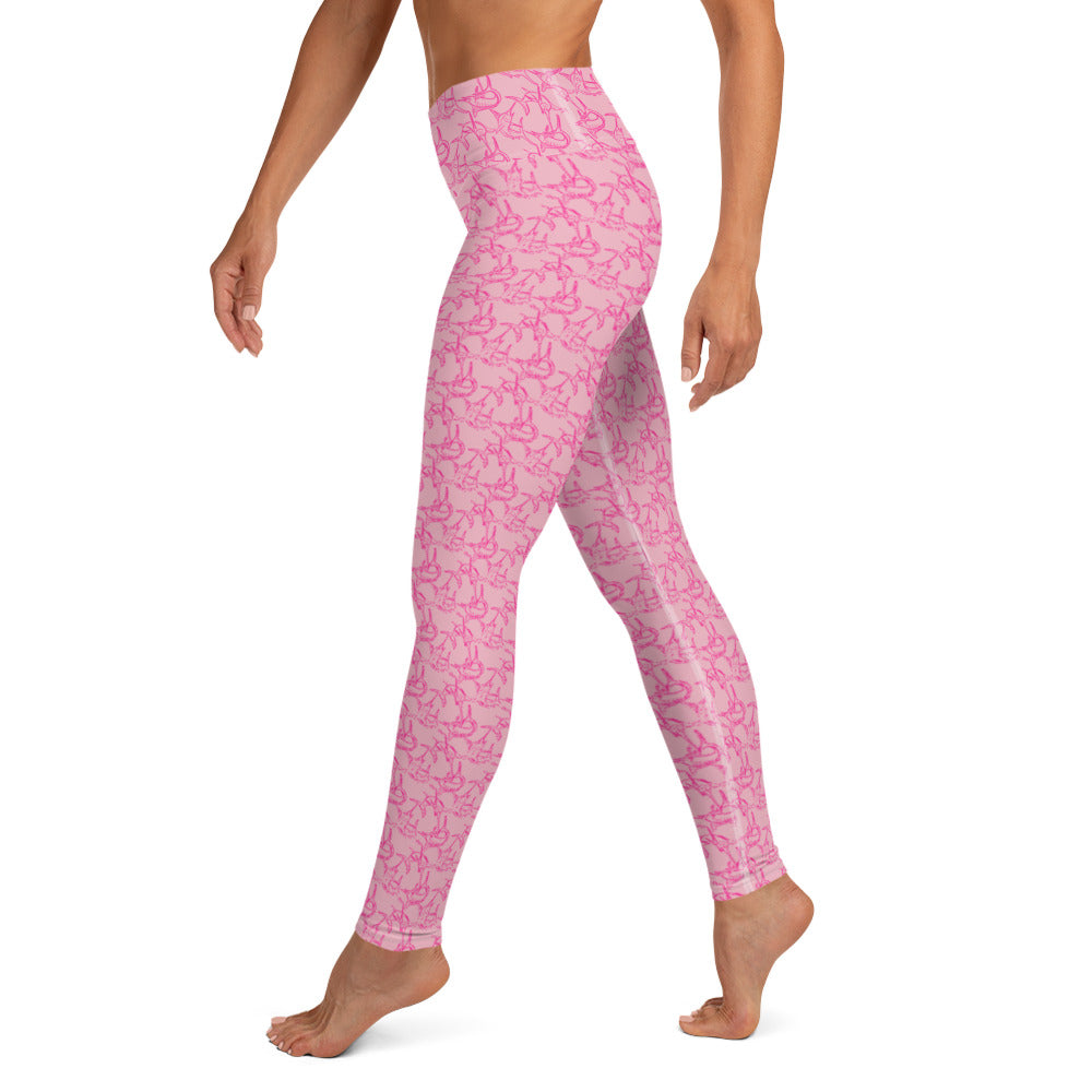 Slam pattern Yoga Leggings