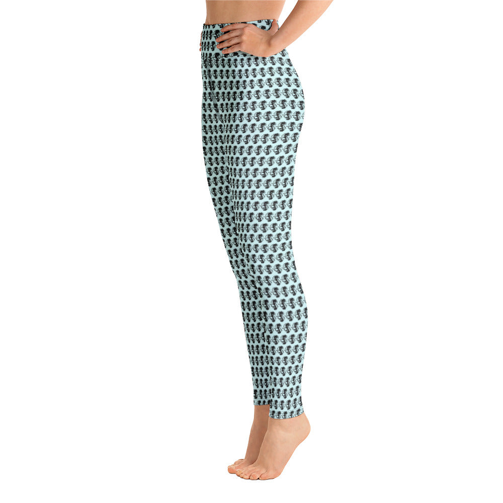 Get Sum mermaid print Yoga Leggings