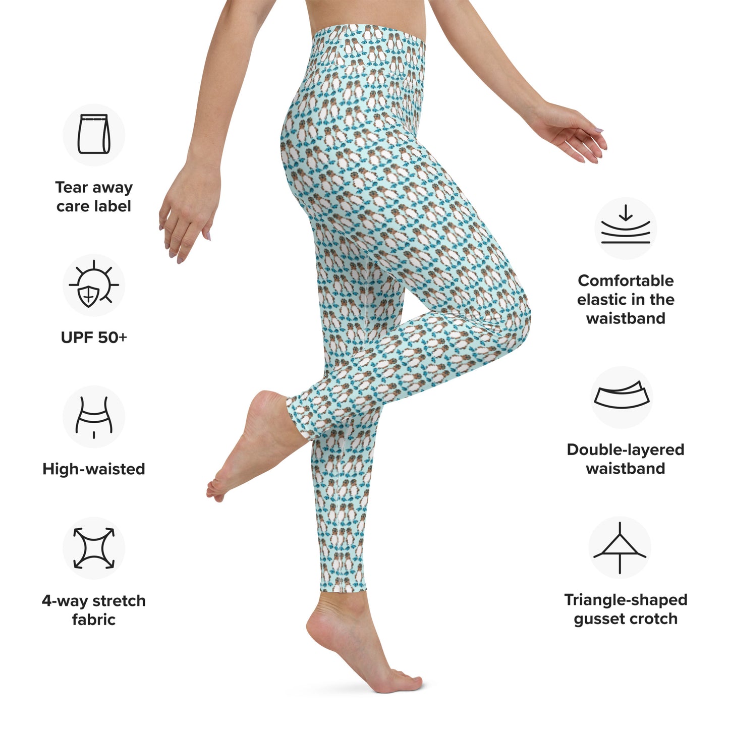 Bunch of boobies Yoga Leggings