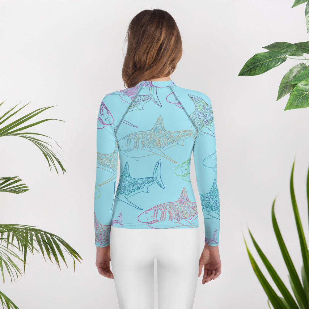 Schools Out Youth Rash Guard