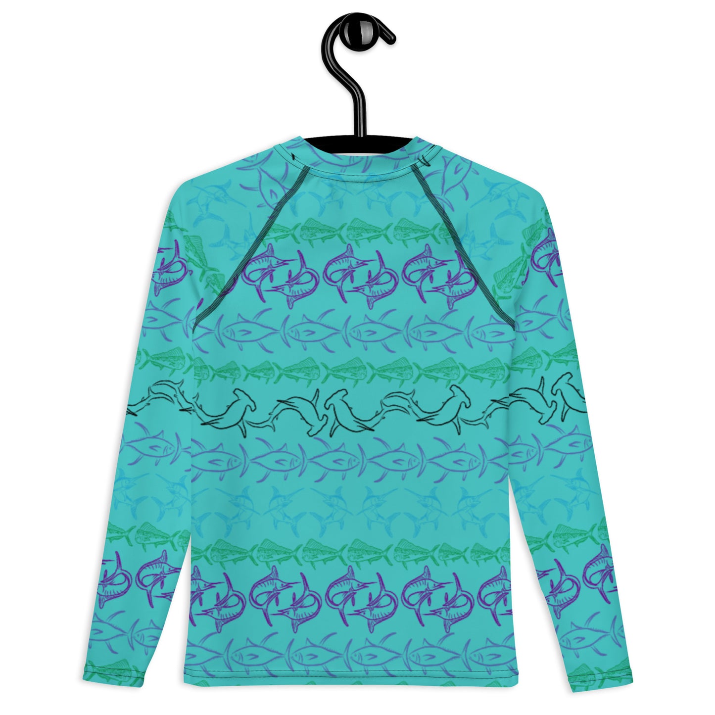 Tribal Fish Youth Rash Guard
