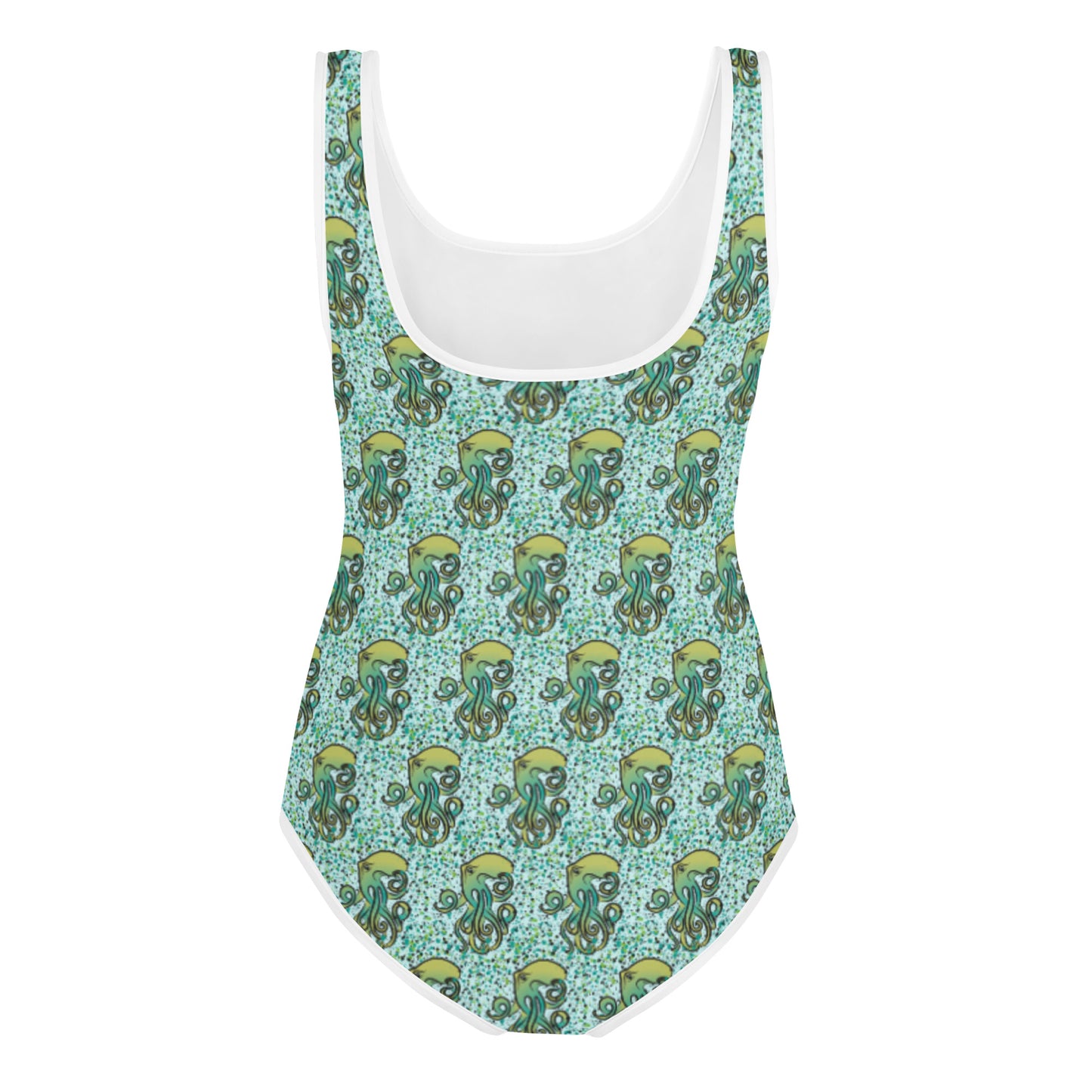 Octopus pattern All-Over Print Youth Swimsuit
