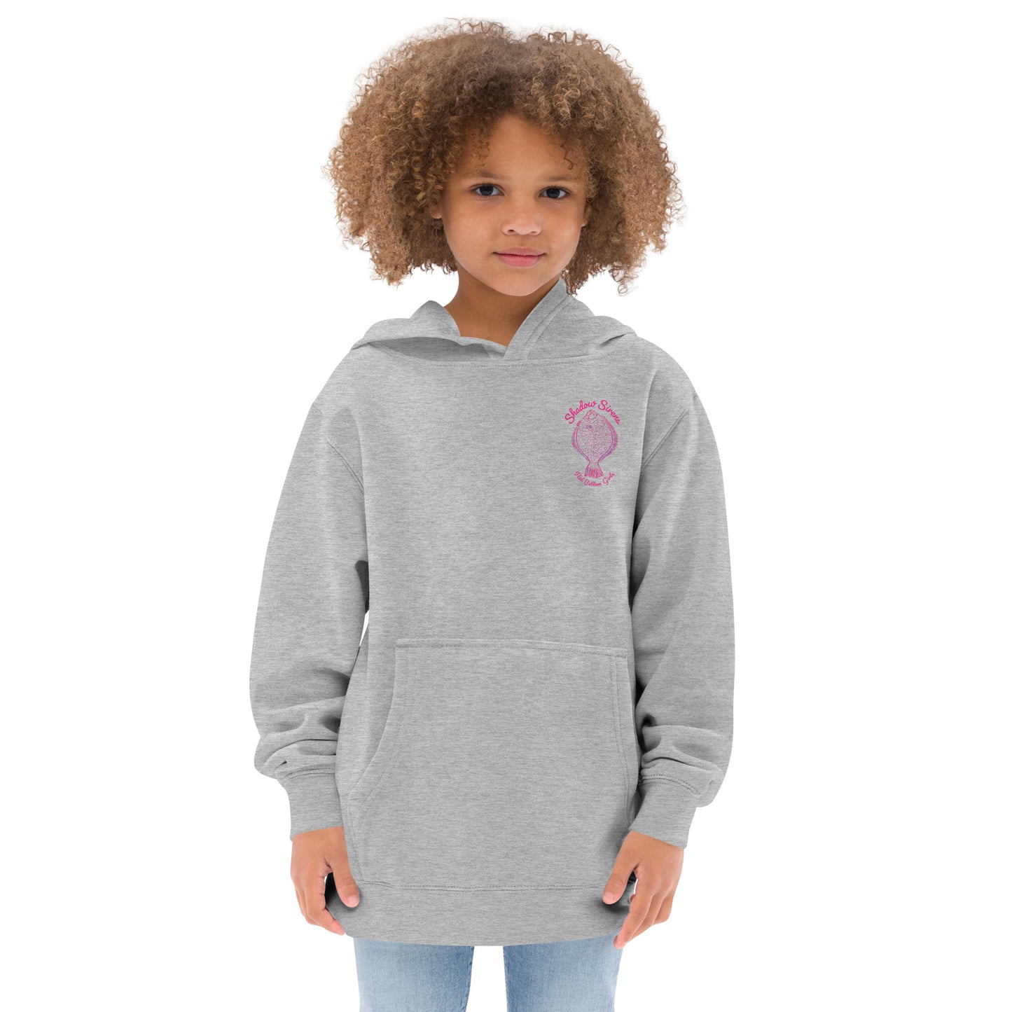 Flat Bottom Girls standup Kids fleece hoodie