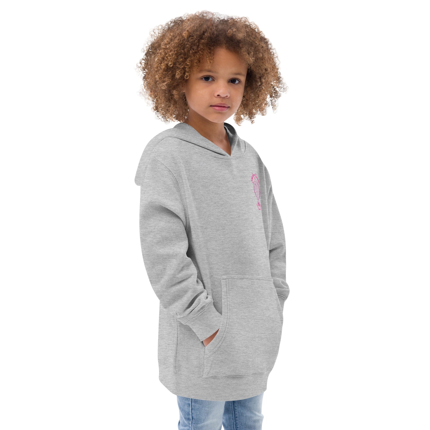 Flat Bottom Girls standup Kids fleece hoodie