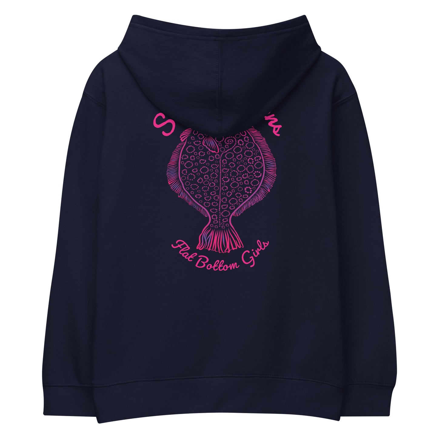Flat Bottom Girls standup Kids fleece hoodie