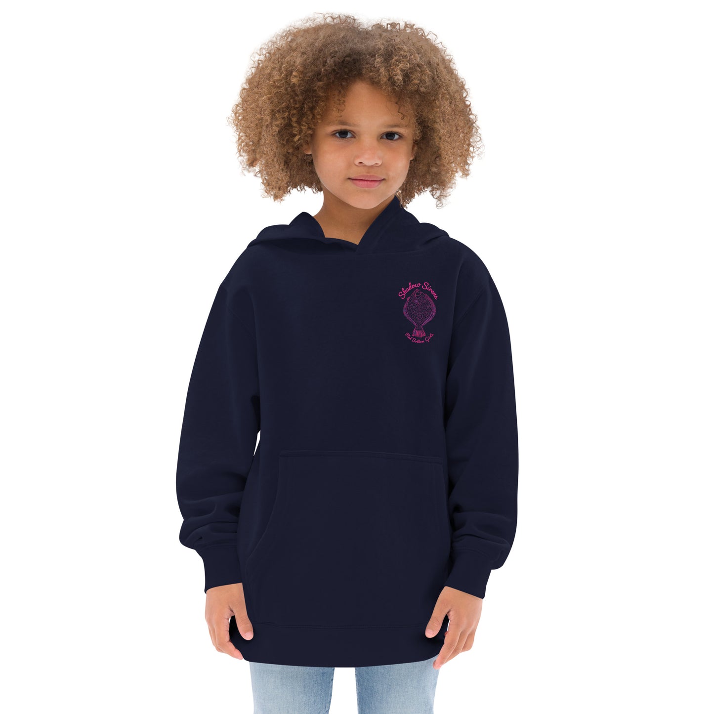 Flat Bottom Girls standup Kids fleece hoodie
