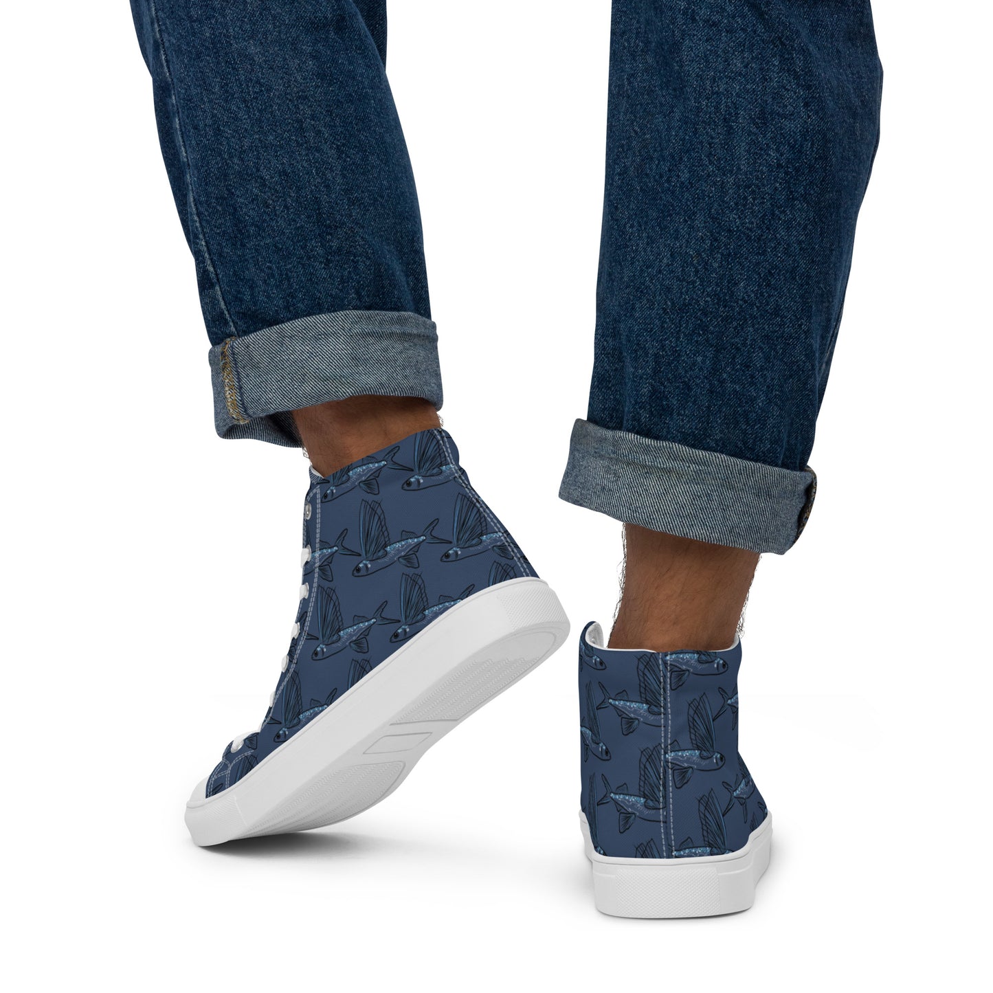 Freaky flyers Men’s high top canvas shoes