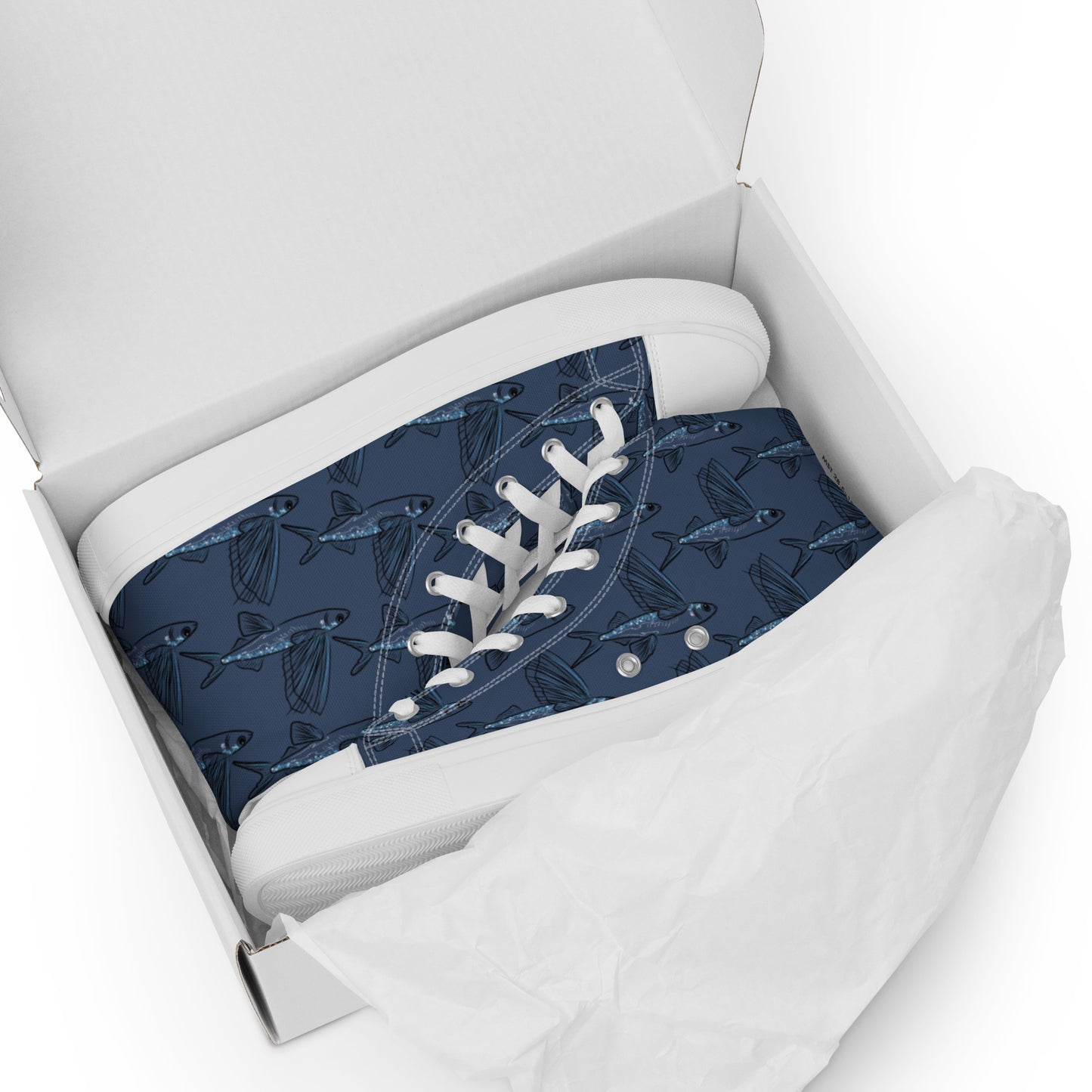 Freaky flyers Men’s high top canvas shoes