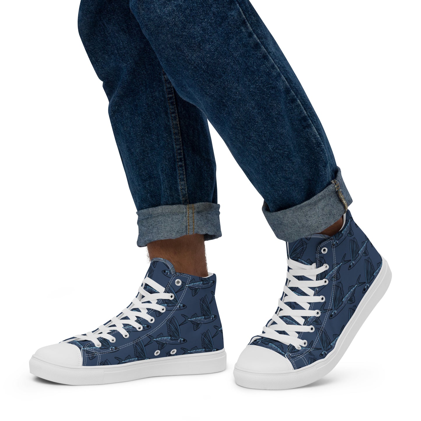 Freaky flyers Men’s high top canvas shoes