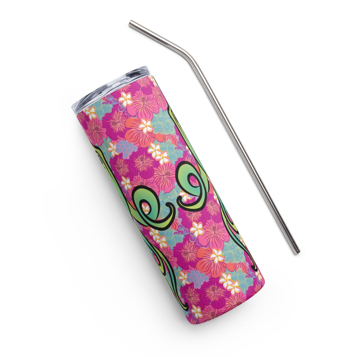 Hibiscupus Stainless steel tumbler