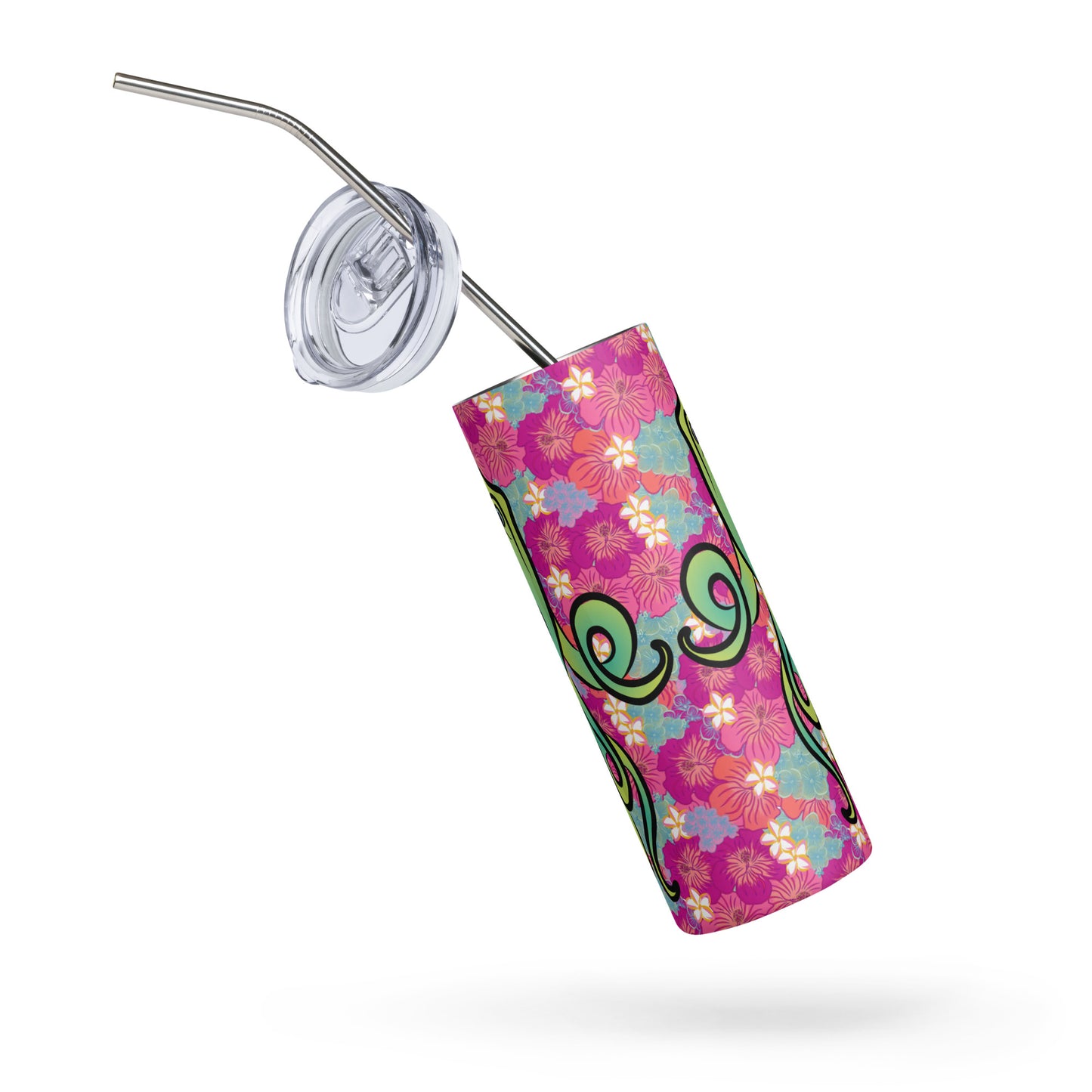 Hibiscupus Stainless steel tumbler