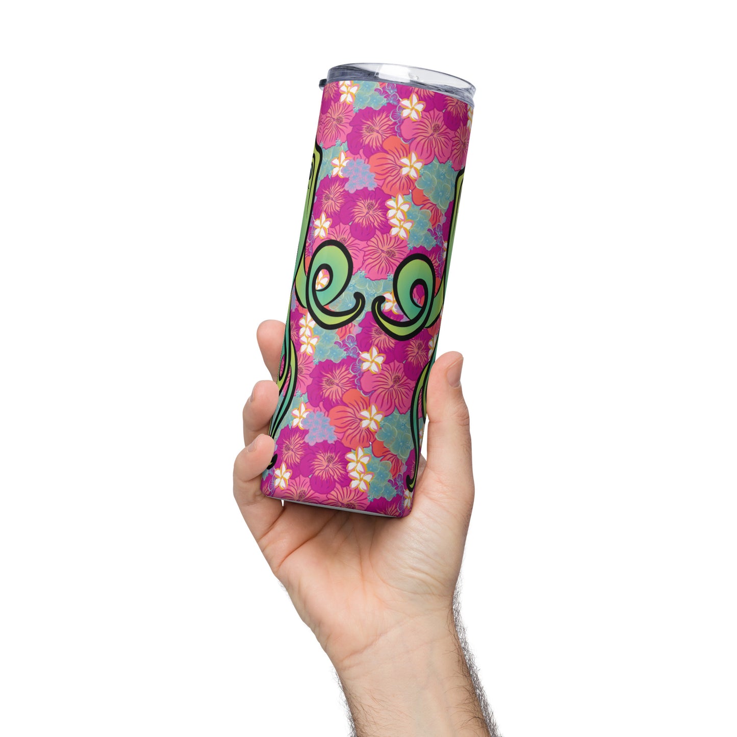 Hibiscupus Stainless steel tumbler