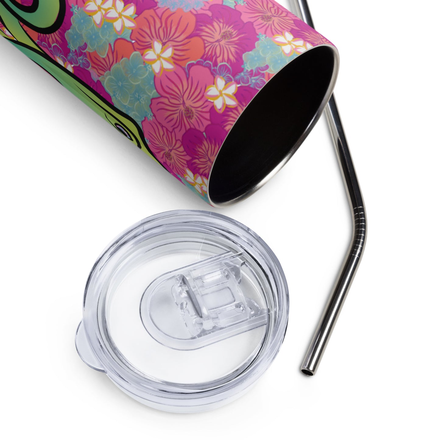 Hibiscupus Stainless steel tumbler