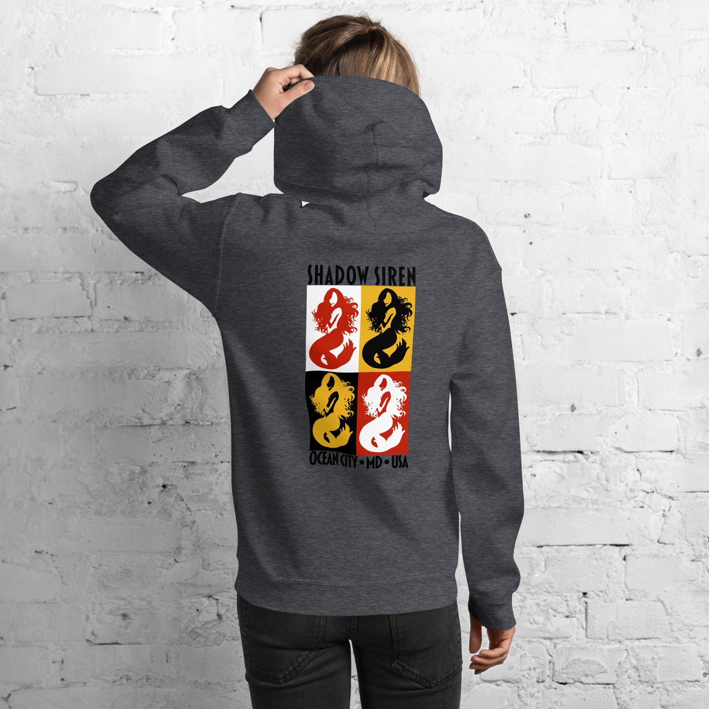 Shadow Siren MD Quad Block Unisex Hoodie
