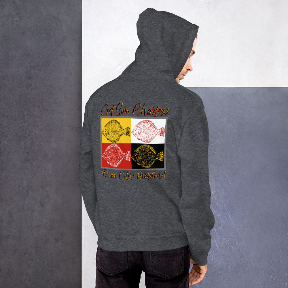 Get Sum Warhol MD Quad Flounder Unisex Hoodie