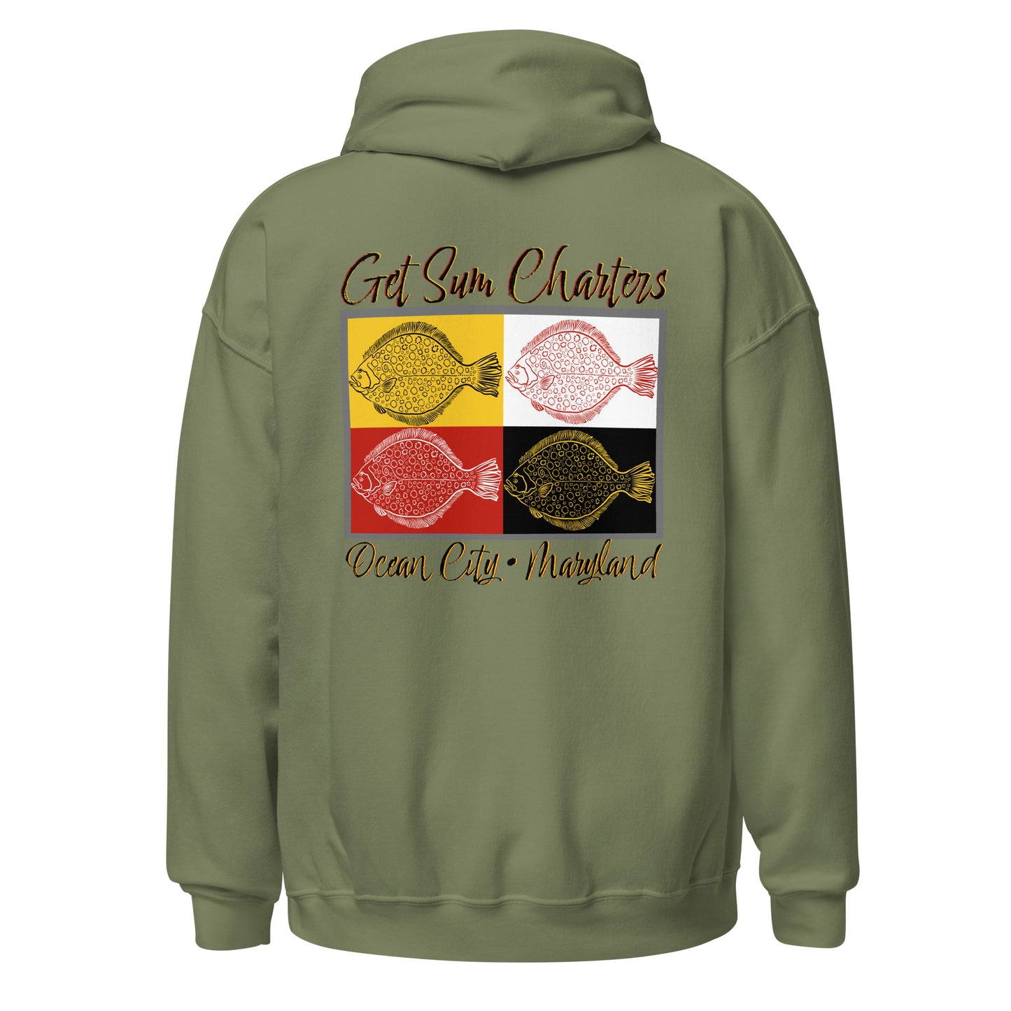 Get Sum Warhol MD Quad Flounder Unisex Hoodie