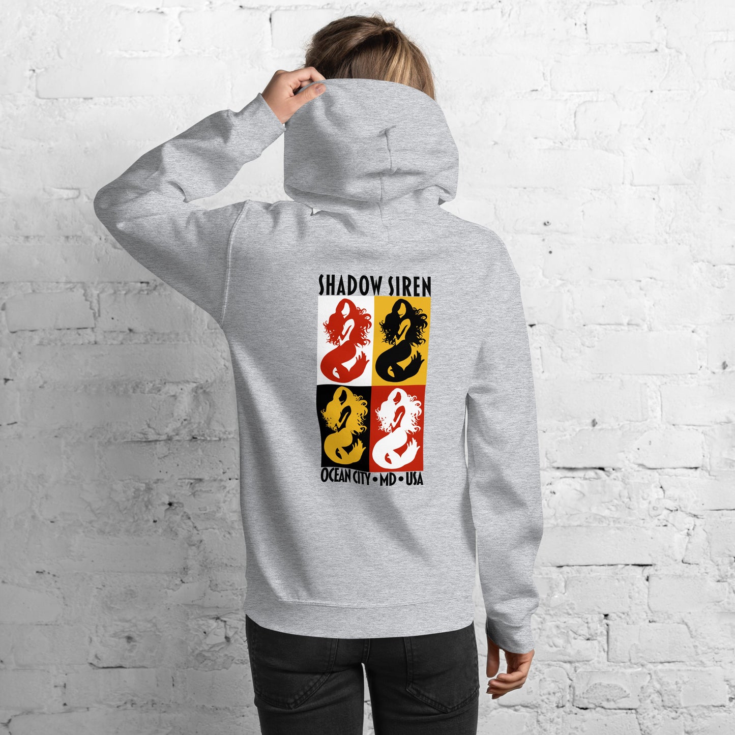 Shadow Siren MD Quad Block Unisex Hoodie