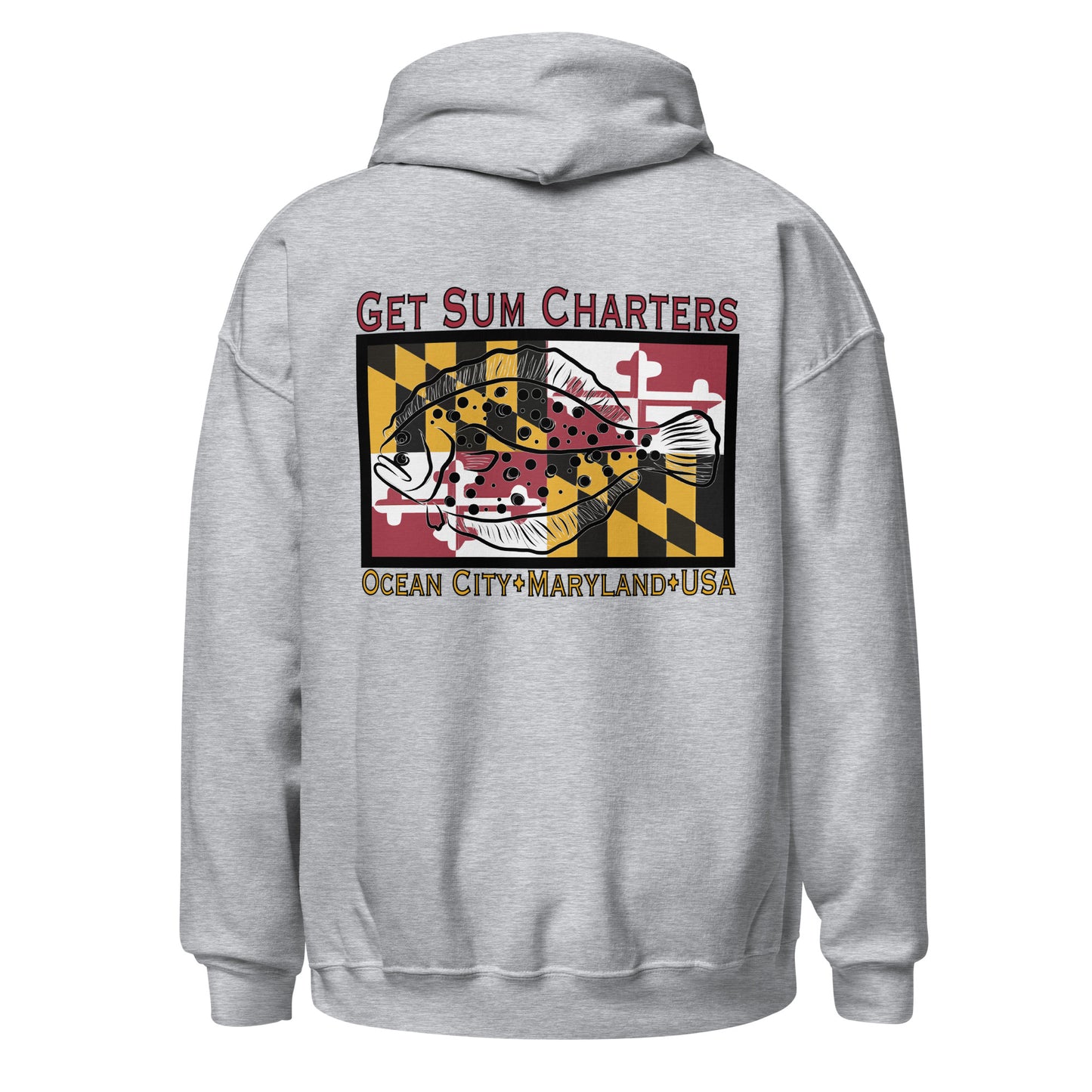 Get Sum MD Flounder Unisex Hoodie