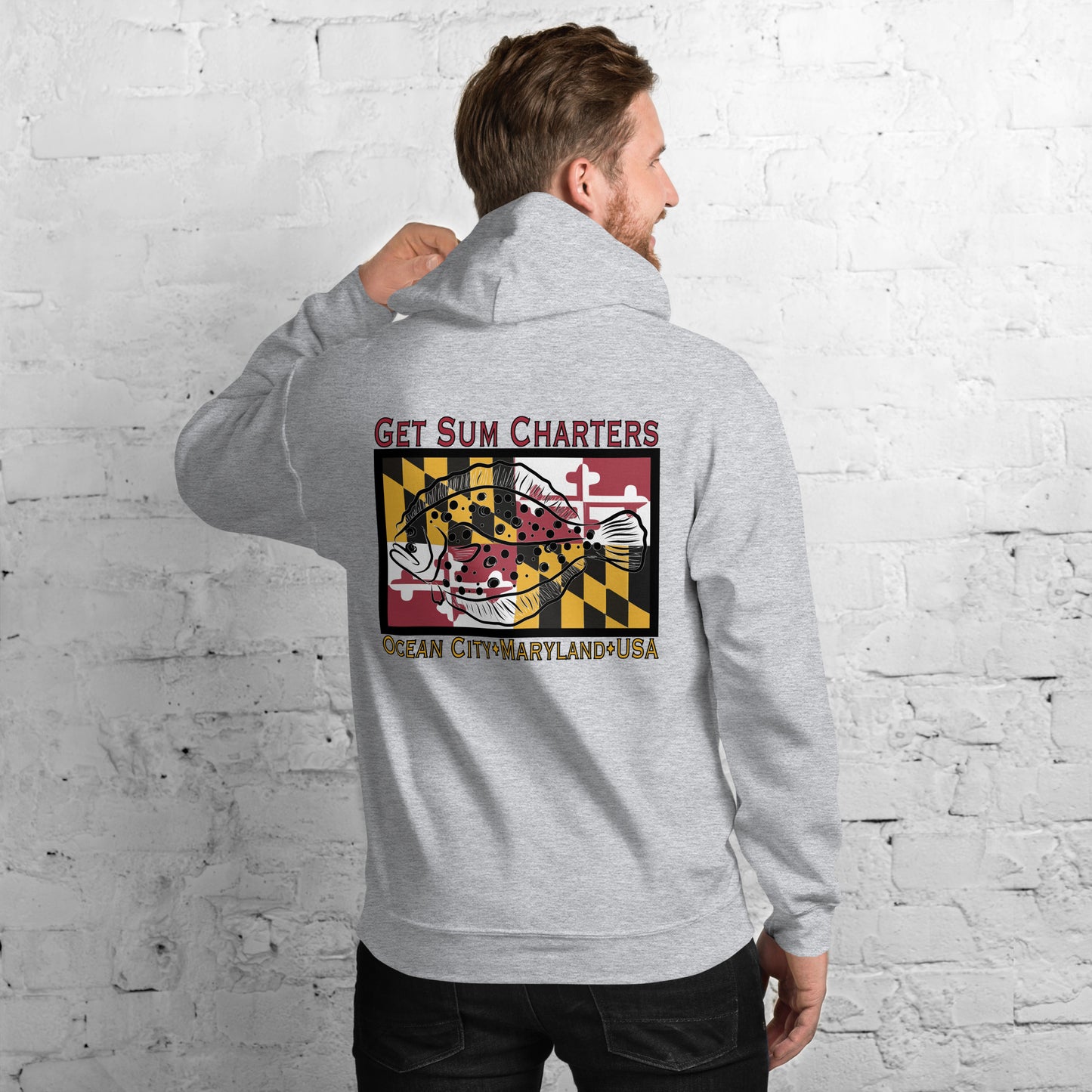 Get Sum MD Flounder Unisex Hoodie
