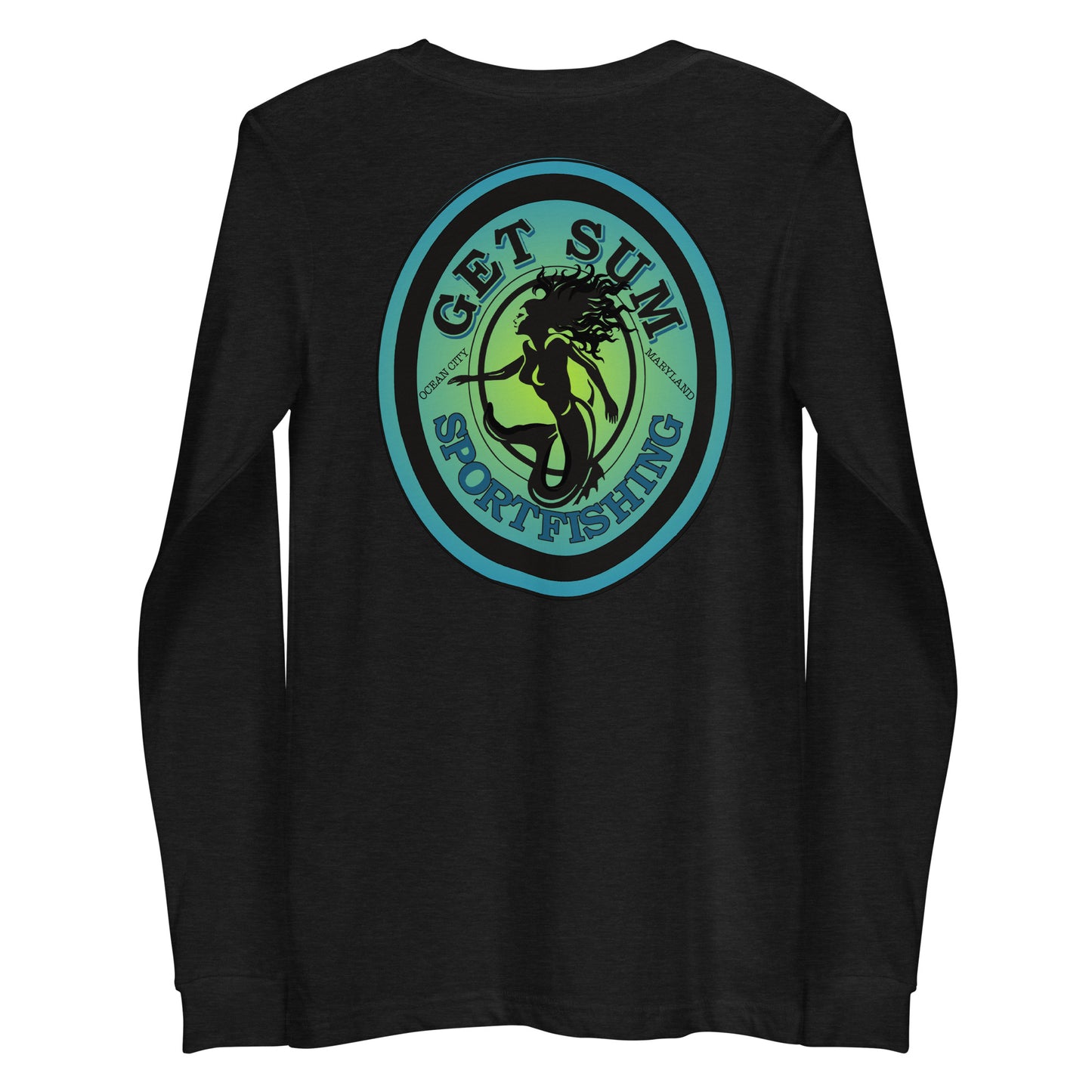 Get Sum Oval- tropical fade Unisex Long Sleeve Tee