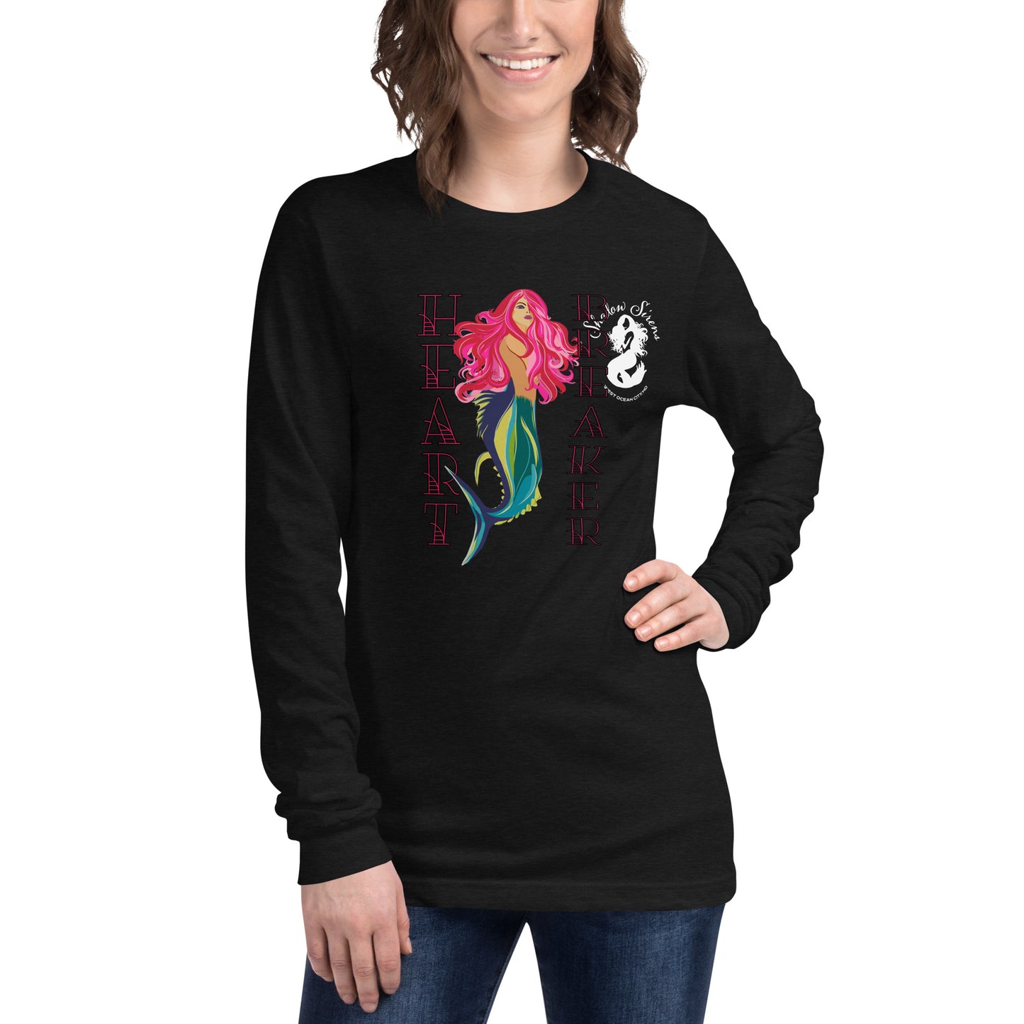 Heart Breaker Unisex Long Sleeve Tee