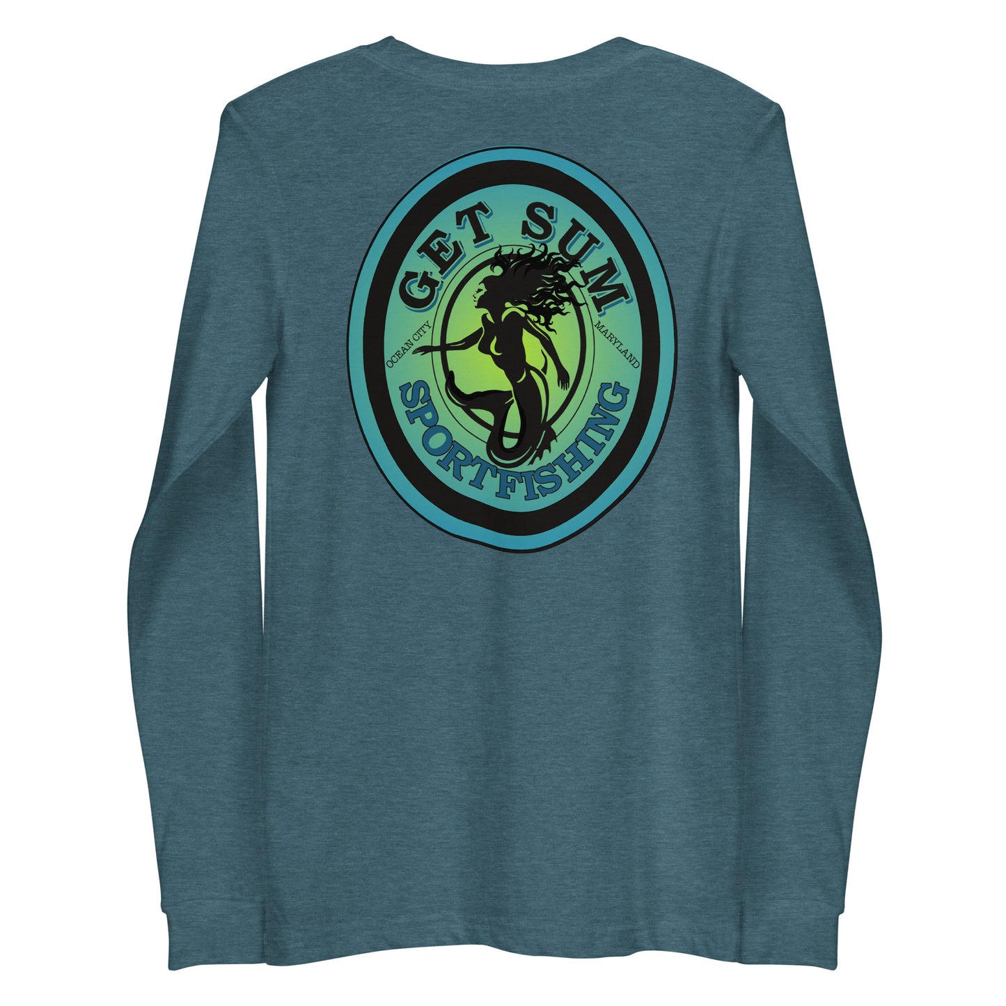 Get Sum Oval- tropical fade Unisex Long Sleeve Tee
