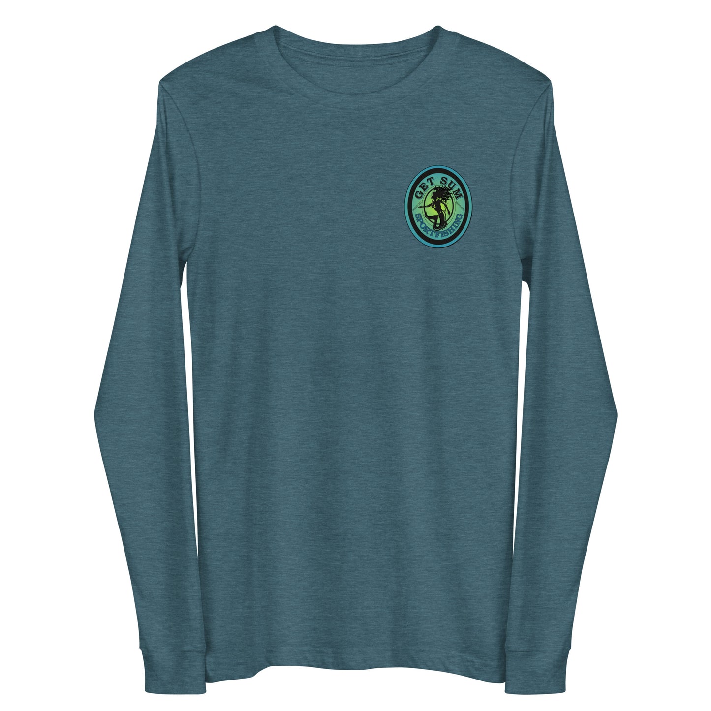 Get Sum Oval- tropical fade Unisex Long Sleeve Tee