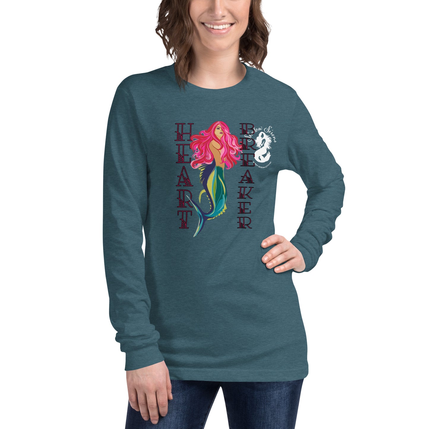 Heart Breaker Unisex Long Sleeve Tee