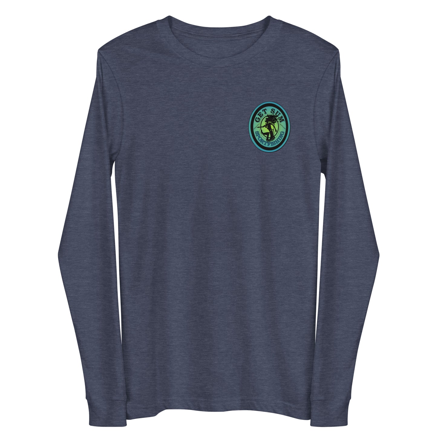 Get Sum Oval- tropical fade Unisex Long Sleeve Tee