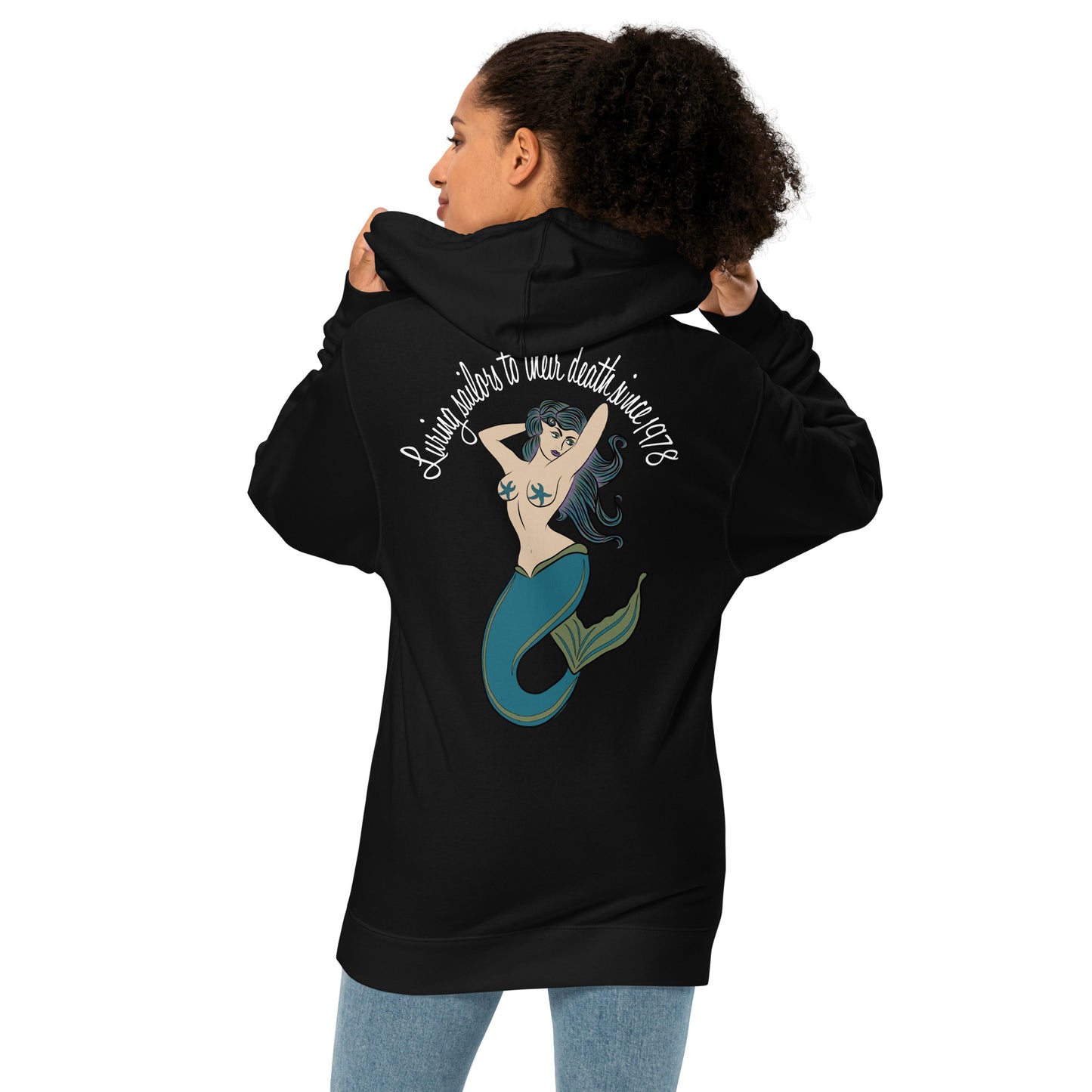 Lured Mermaid Unisex midweight hoodie