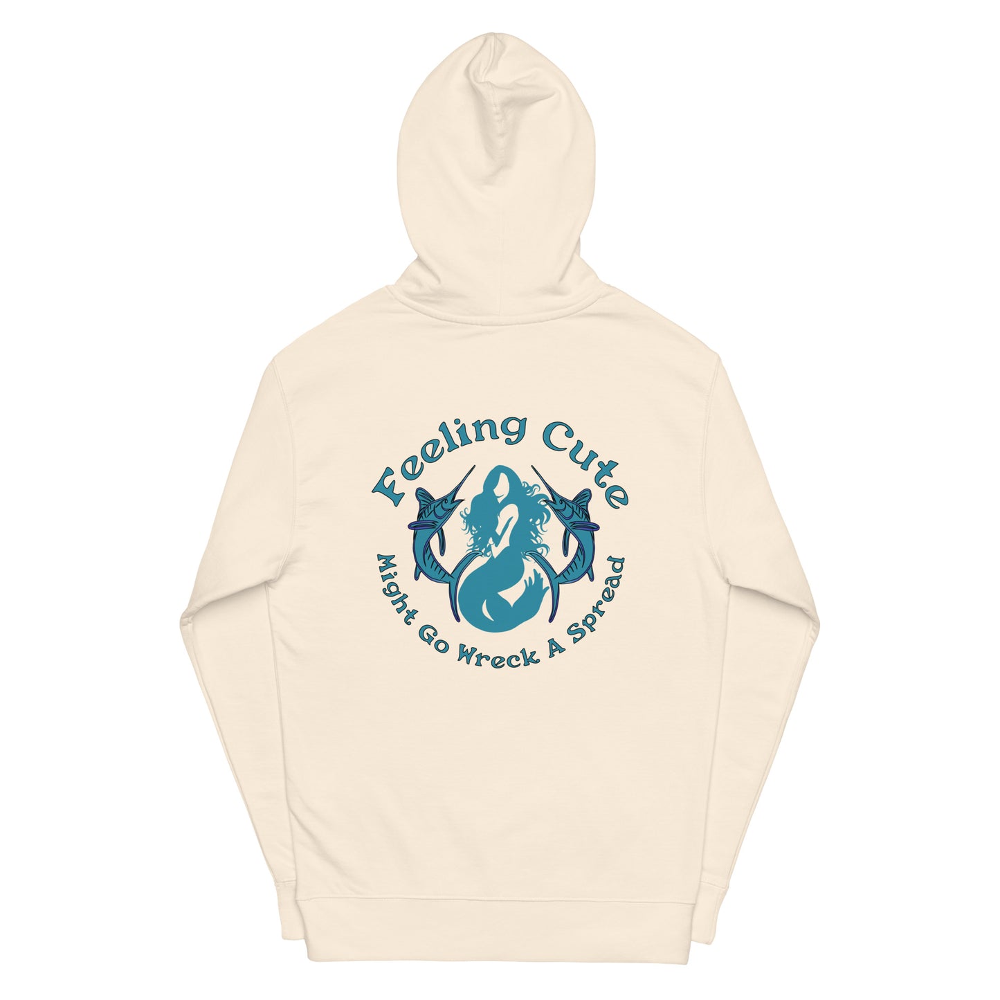 Feeling Cute Unisex midweight hoodie
