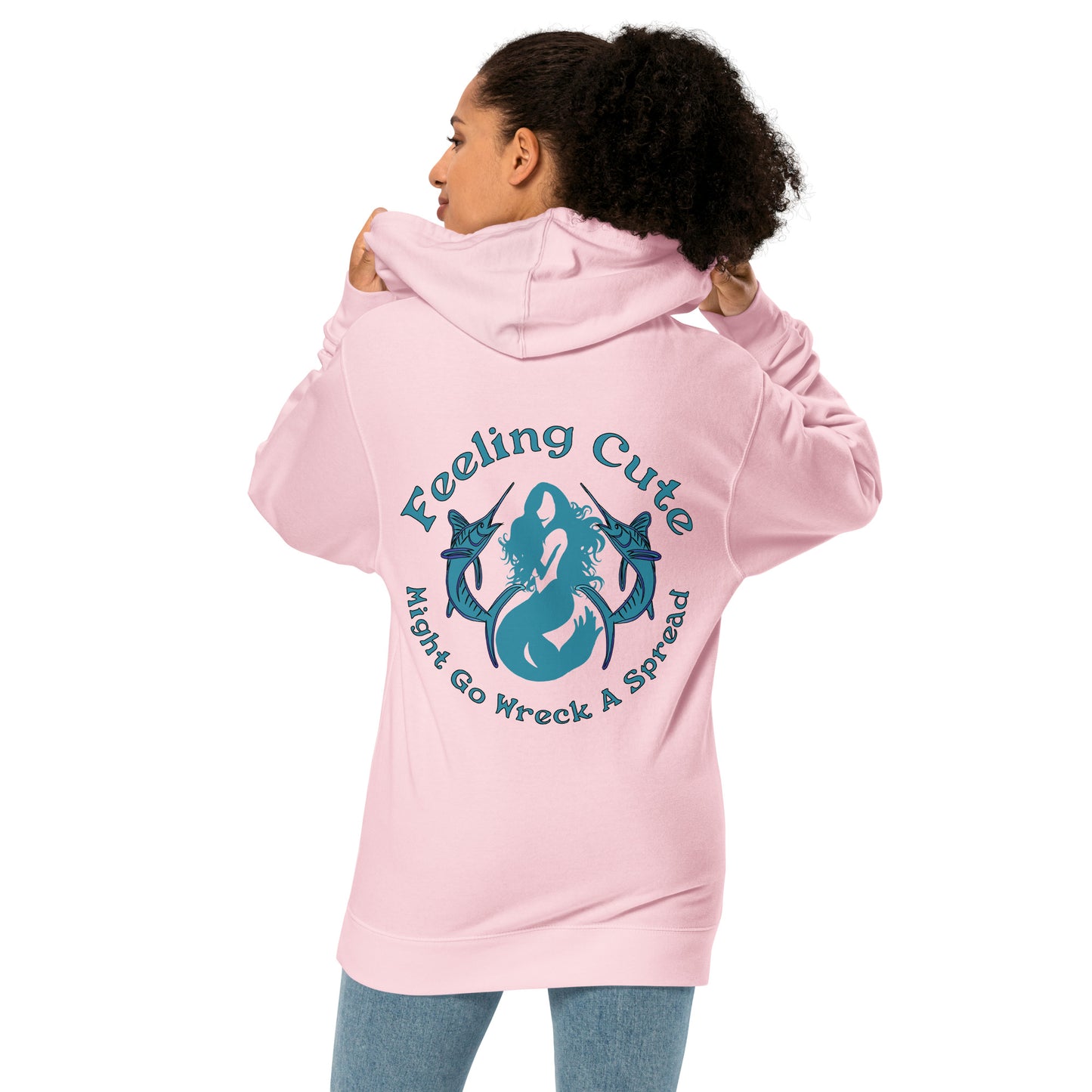 Feeling Cute Unisex midweight hoodie