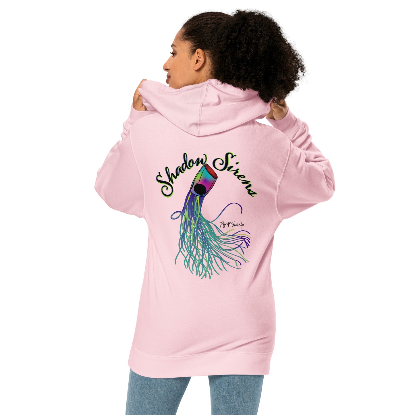 Keep Up Unisex midweight hoodie